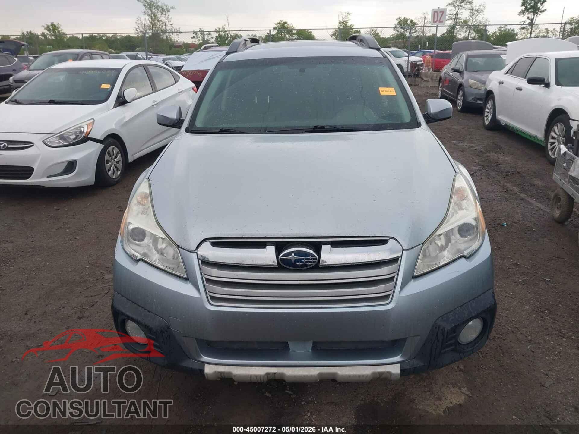 SUBARU OUTBACK 2013 - 4S4BRDPC5D2233304