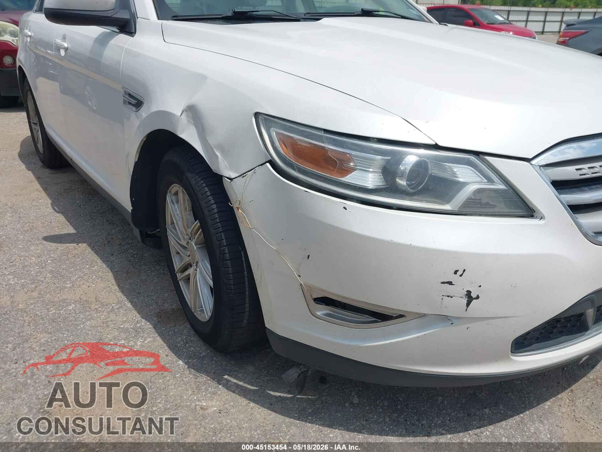FORD TAURUS 2012 - 1FAHP2KT2CG123639