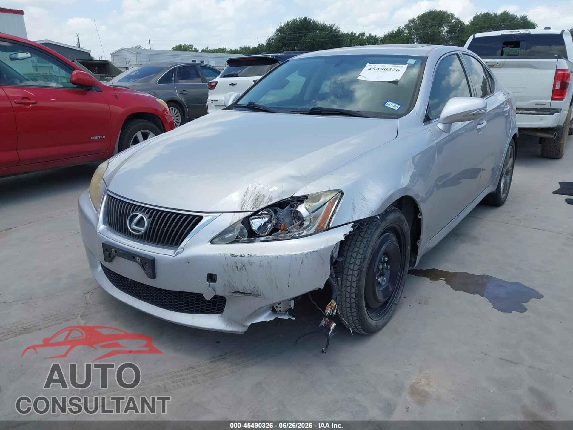 LEXUS IS 250 2010 - JTHBF5C26A5114881
