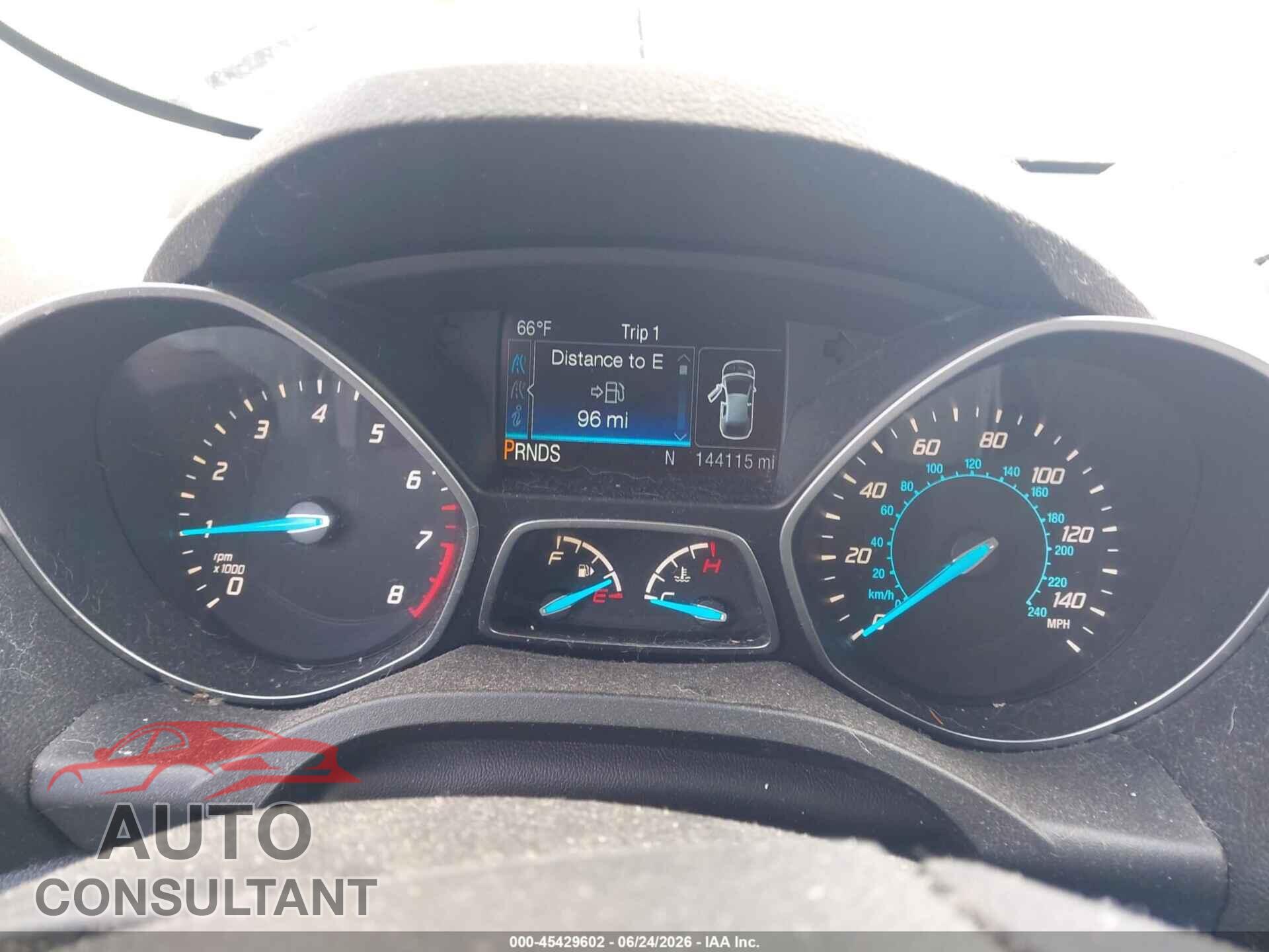 FORD ESCAPE 2014 - 1FMCU9JX2EUD76325
