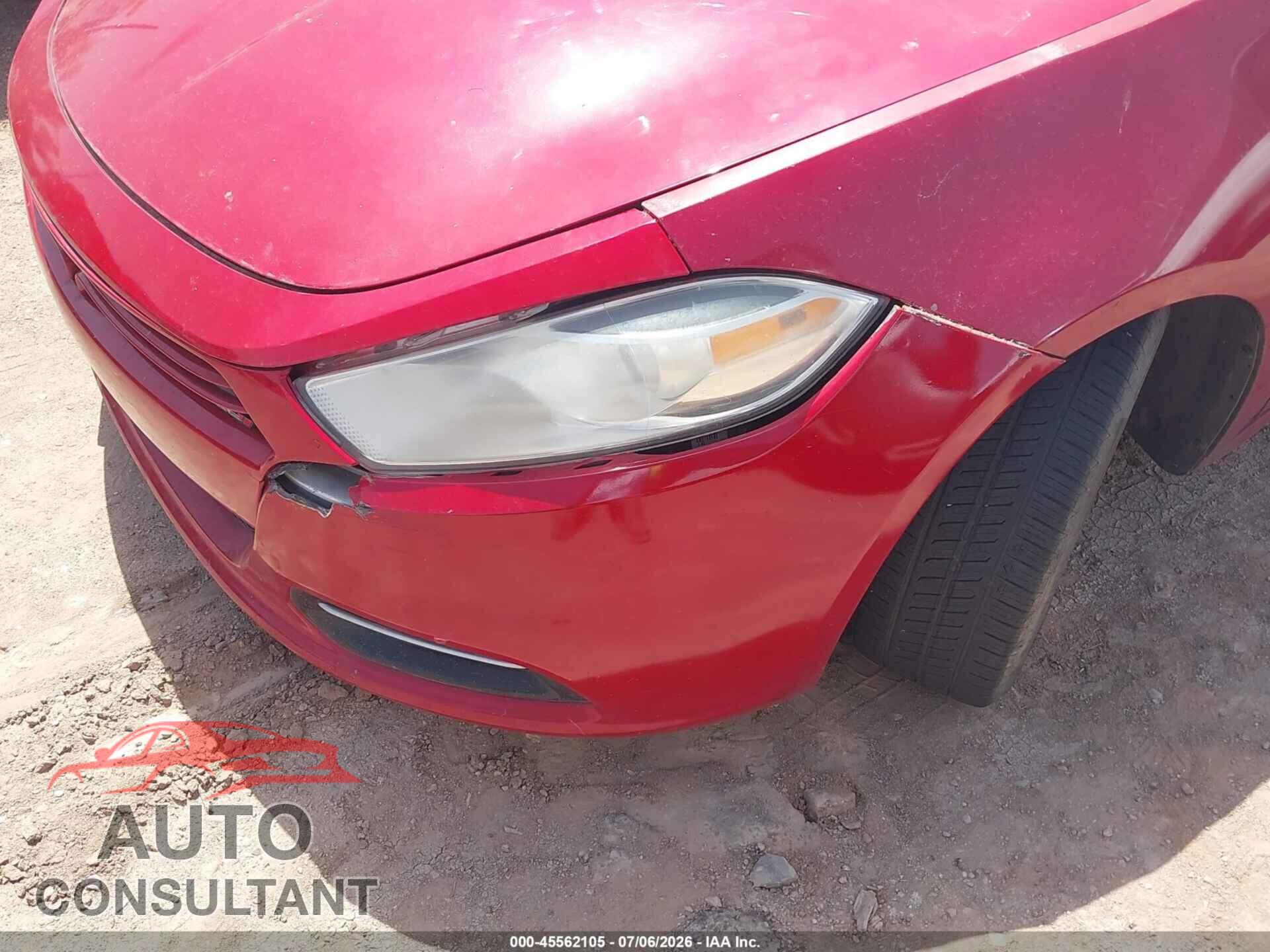 DODGE DART 2013 - 1C3CDFAA2DD345111