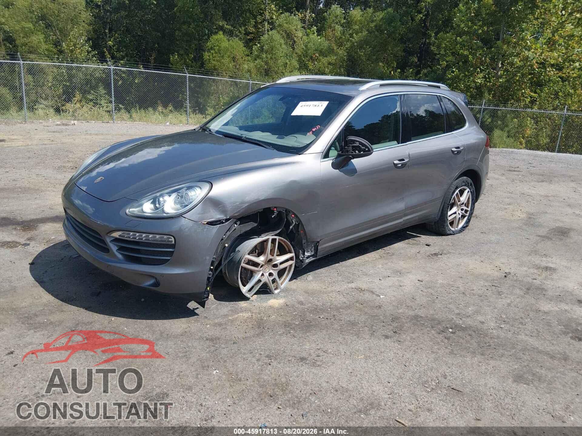 PORSCHE CAYENNE 2012 - WP1AA2A22CLA08499