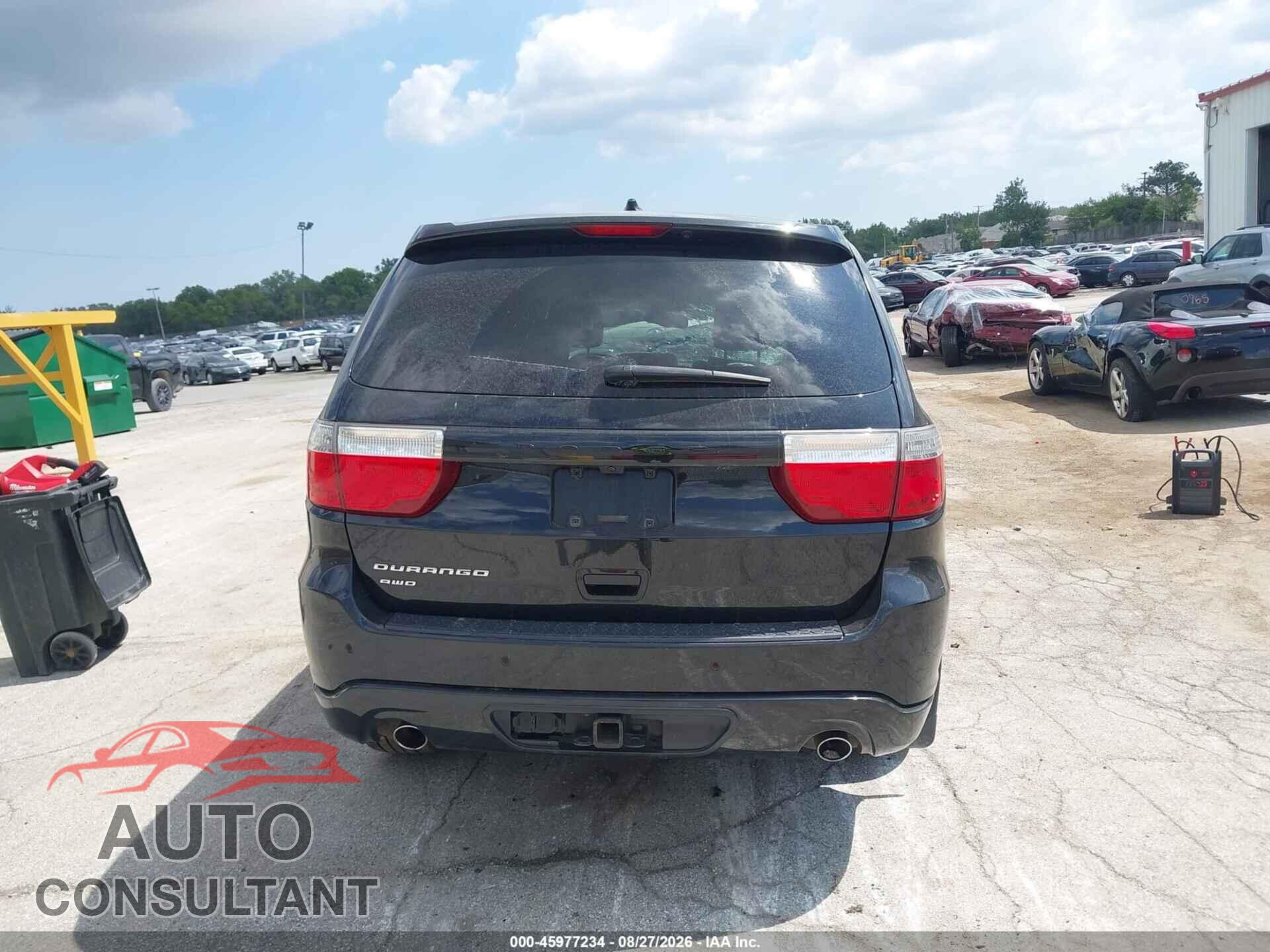 DODGE DURANGO 2013 - 1C4RDJAG1DC697227