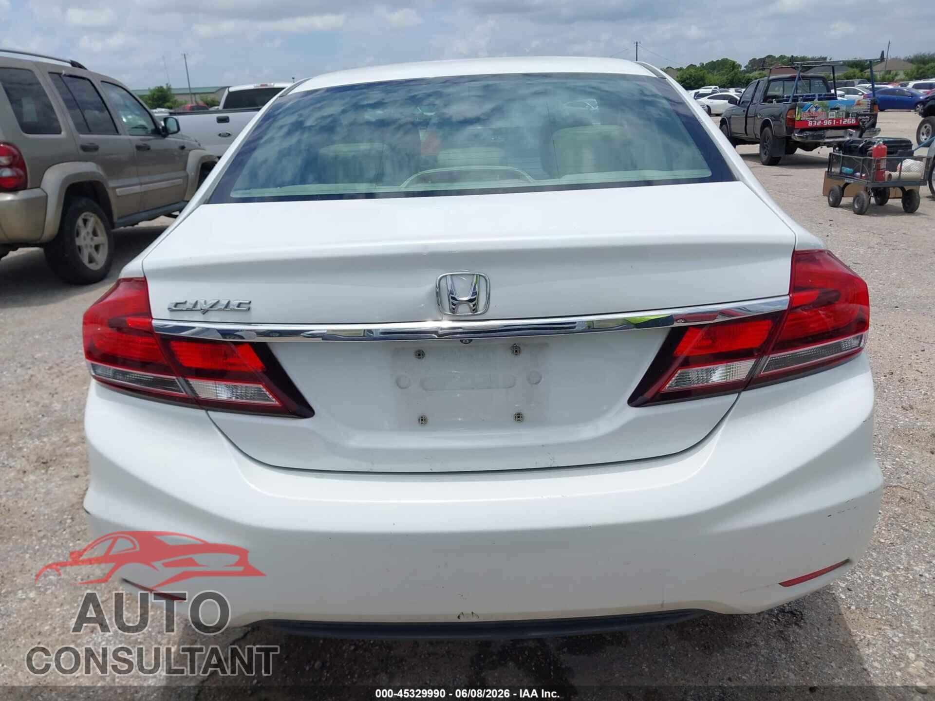 HONDA CIVIC 2013 - 19XFB2F94DE055098