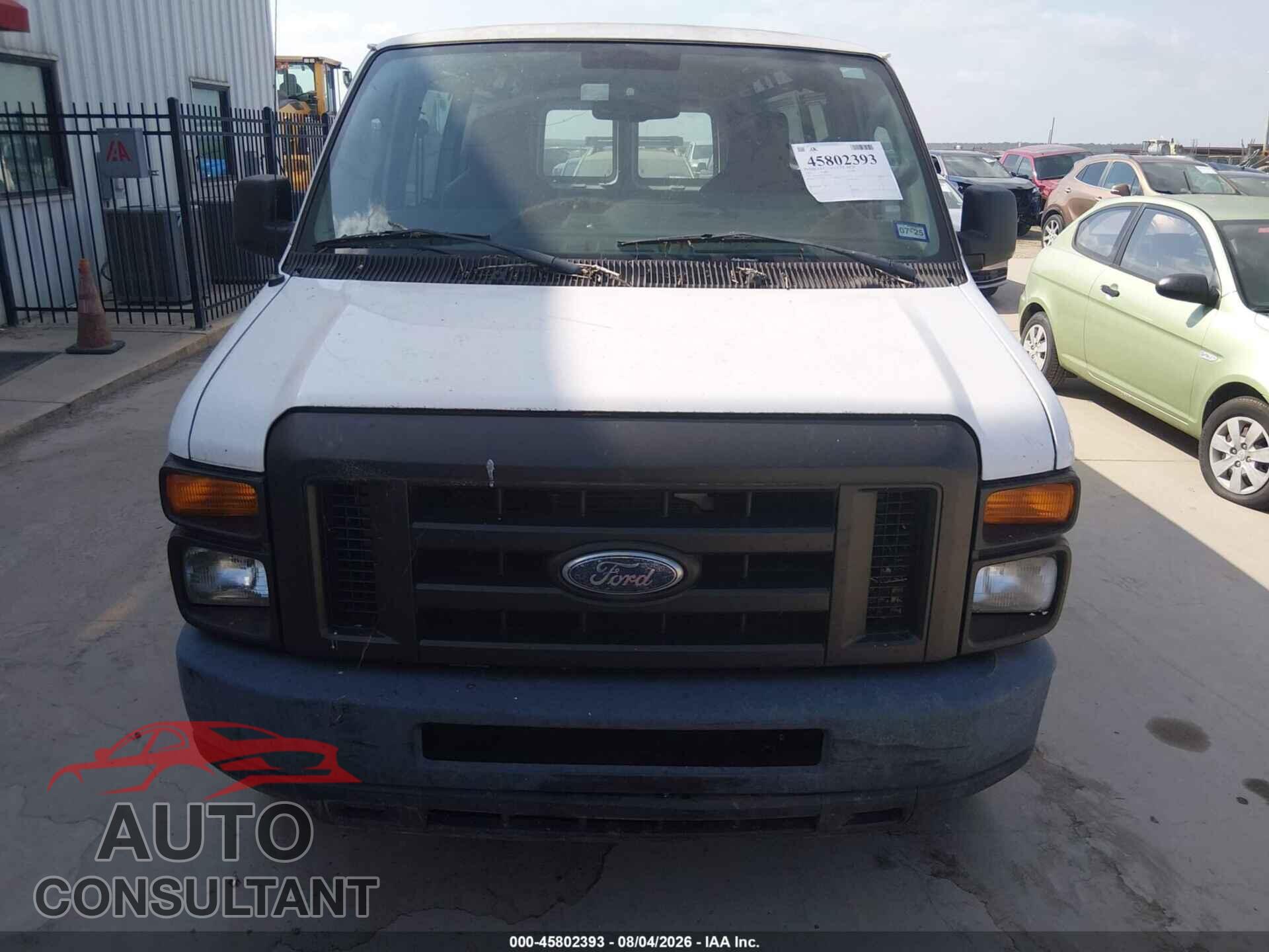 FORD E-250 2012 - 1FTNS2EL9CDA53100