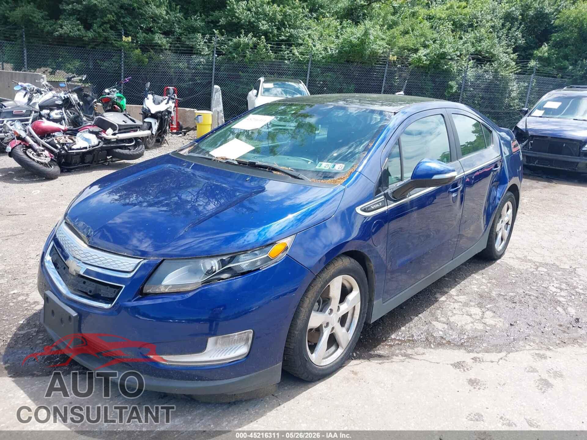 CHEVROLET VOLT 2012 - 1G1RA6E49CU112854