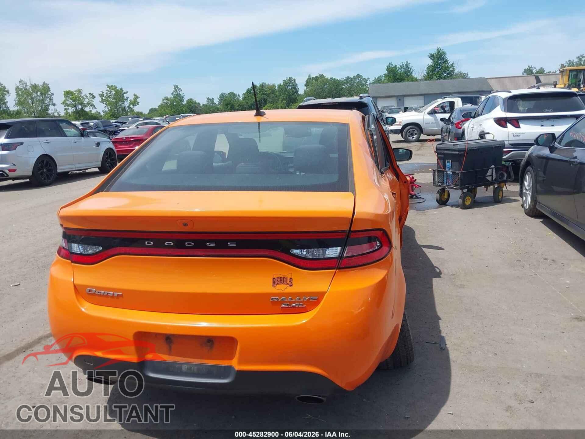 DODGE DART 2014 - 1C3CDFBB7ED858024
