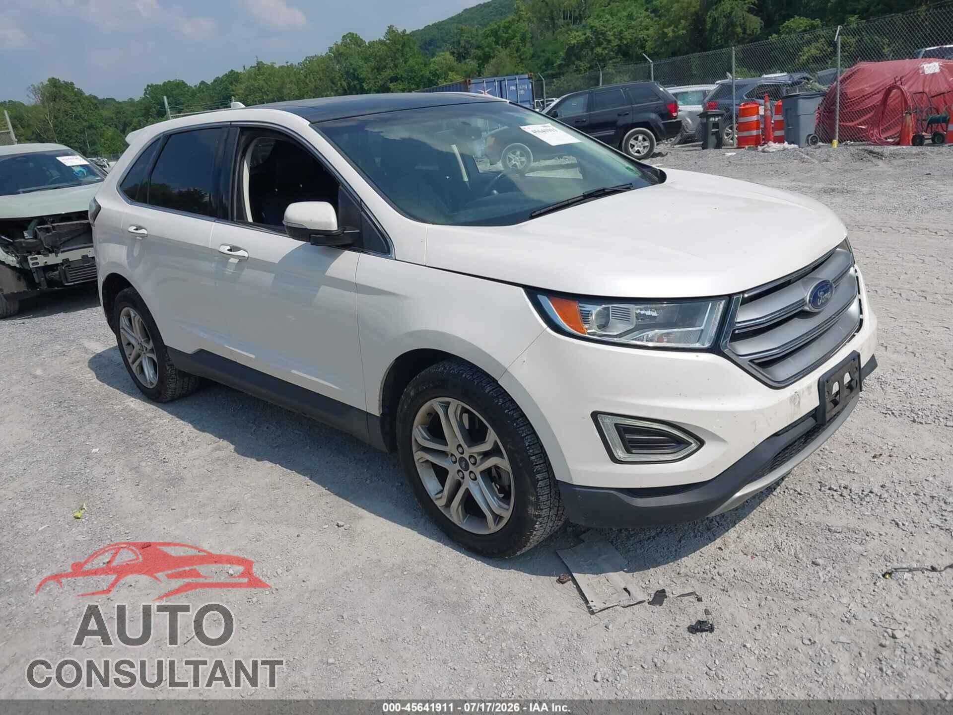 FORD EDGE 2015 - 2FMTK4K86FBB41577