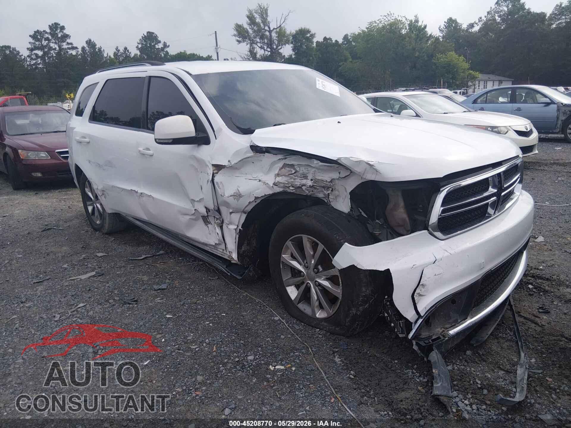 DODGE DURANGO 2015 - 1C4RDHDG9FC784316