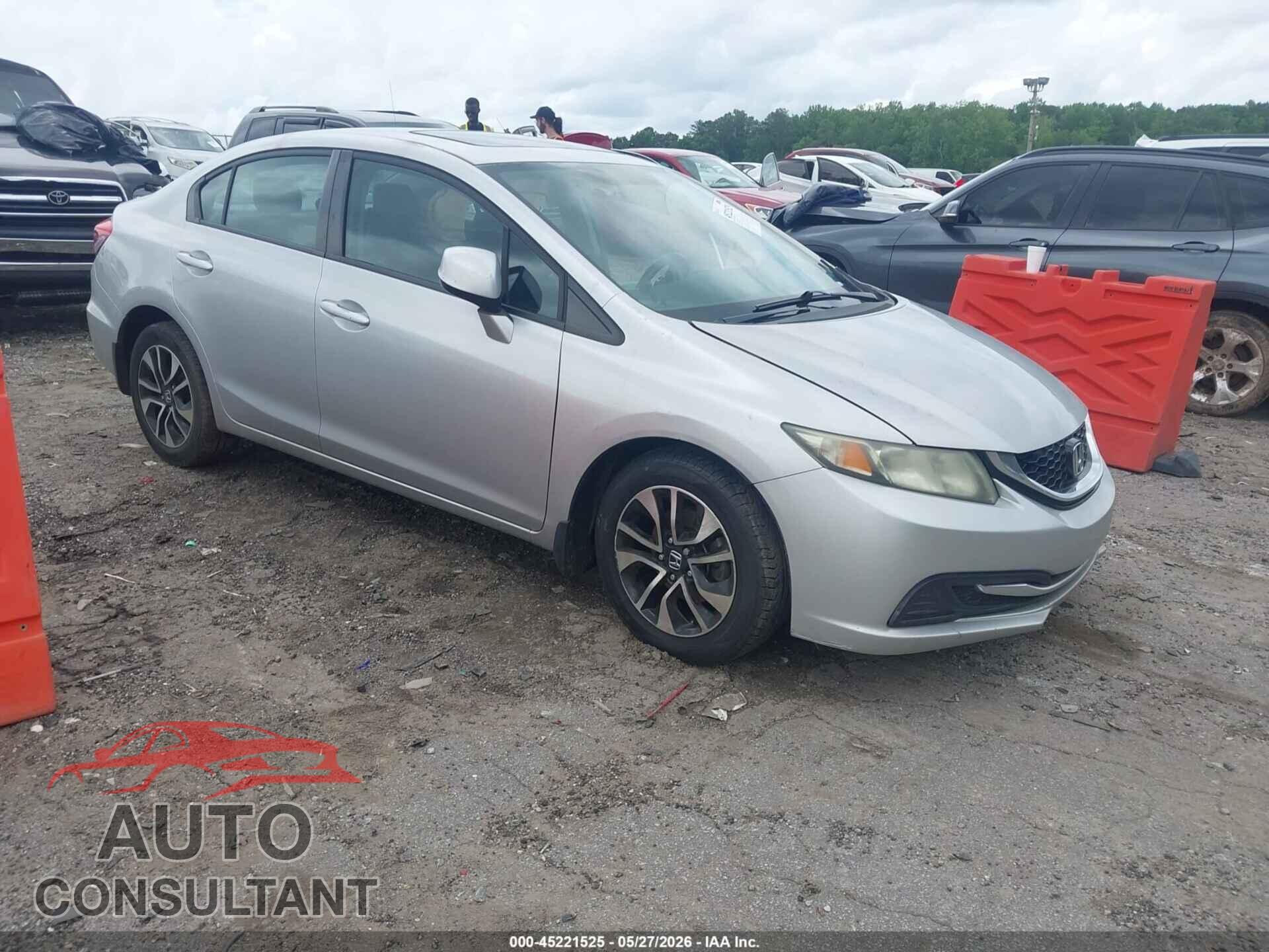 HONDA CIVIC 2013 - 19XFB2F86DE088191