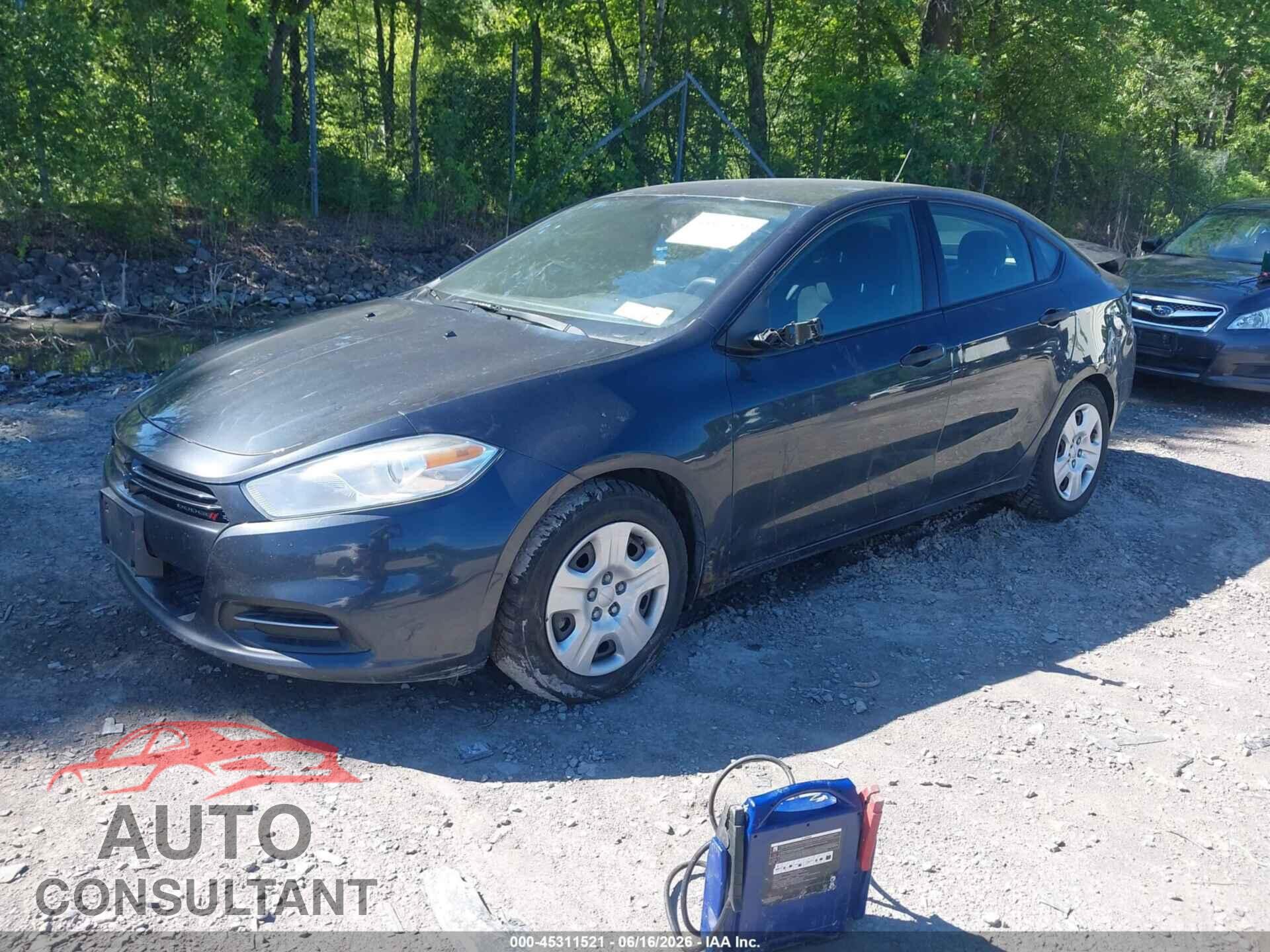 DODGE DART 2013 - 1C3CDFAAXDD331697