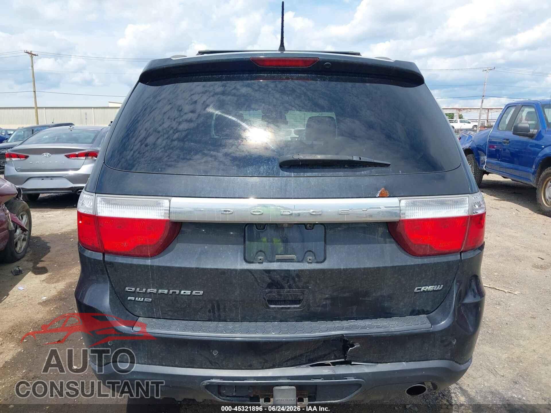 DODGE DURANGO 2013 - 1C4RDJDG9DC578109