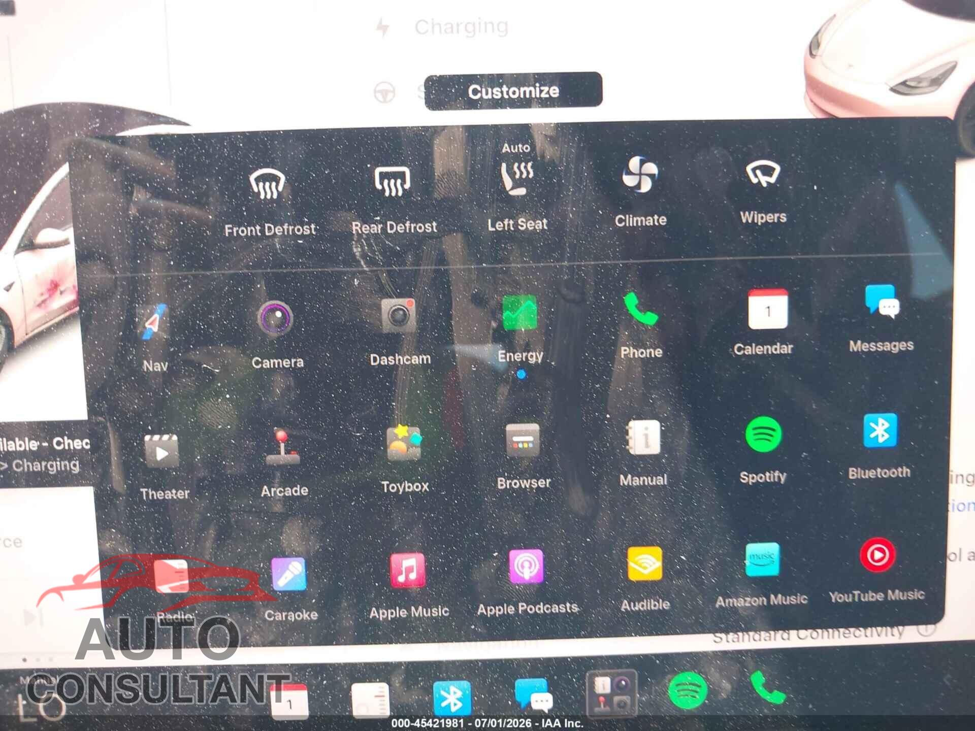 TESLA MODEL 3 2021 - 5YJ3E1EA5MF968995