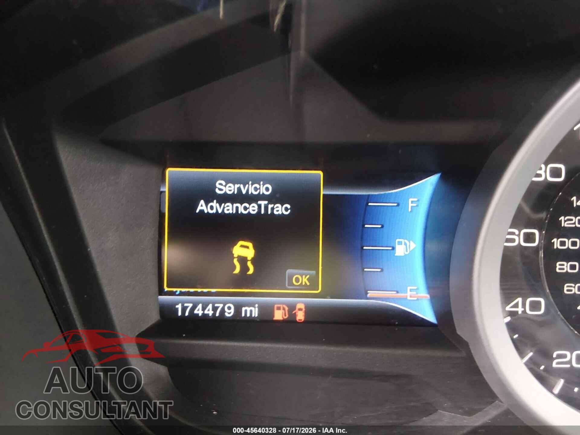FORD EXPLORER 2014 - 1FM5K7D85EGB17706