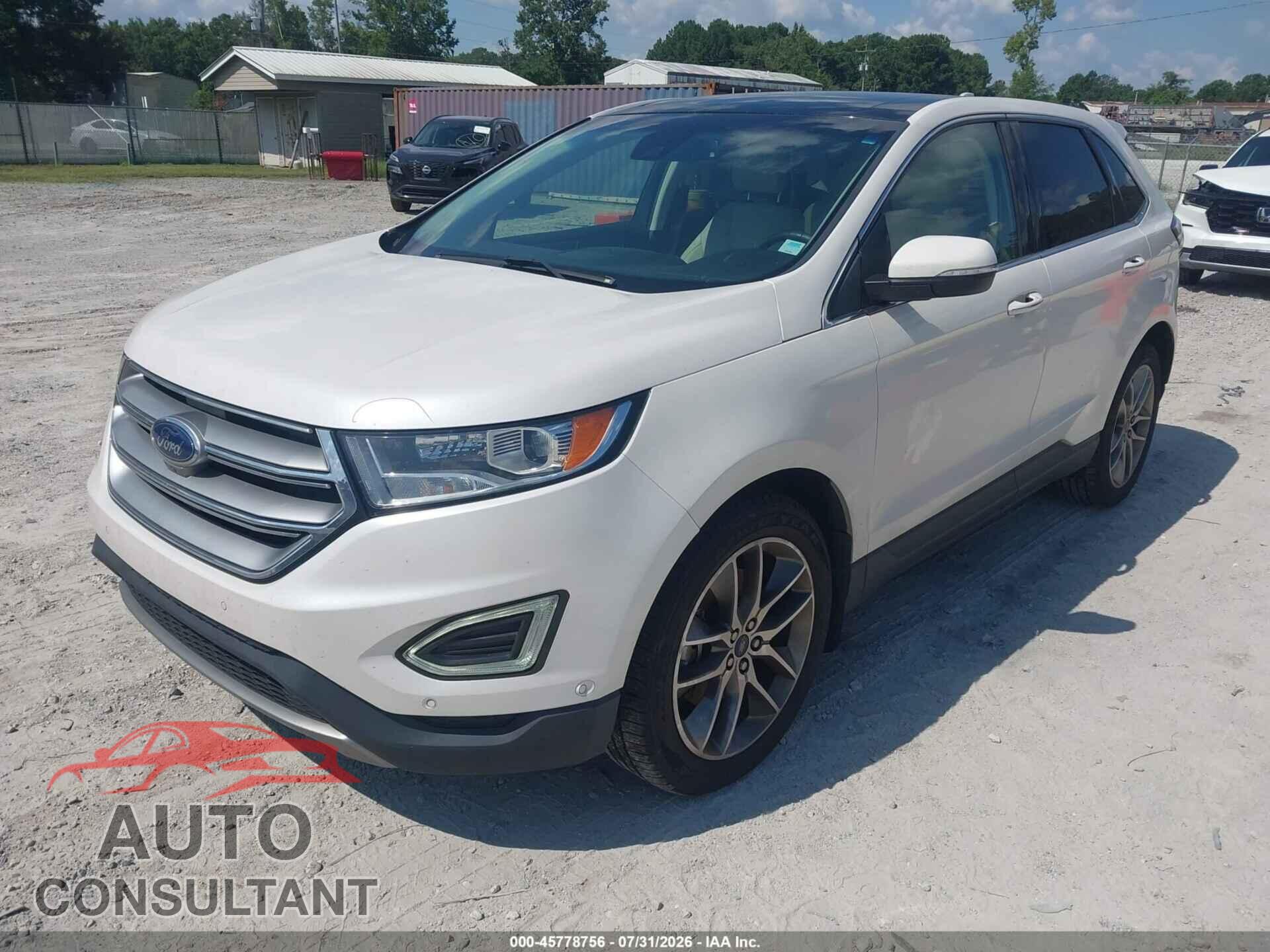 FORD EDGE 2015 - 2FMPK4K86FBB51608