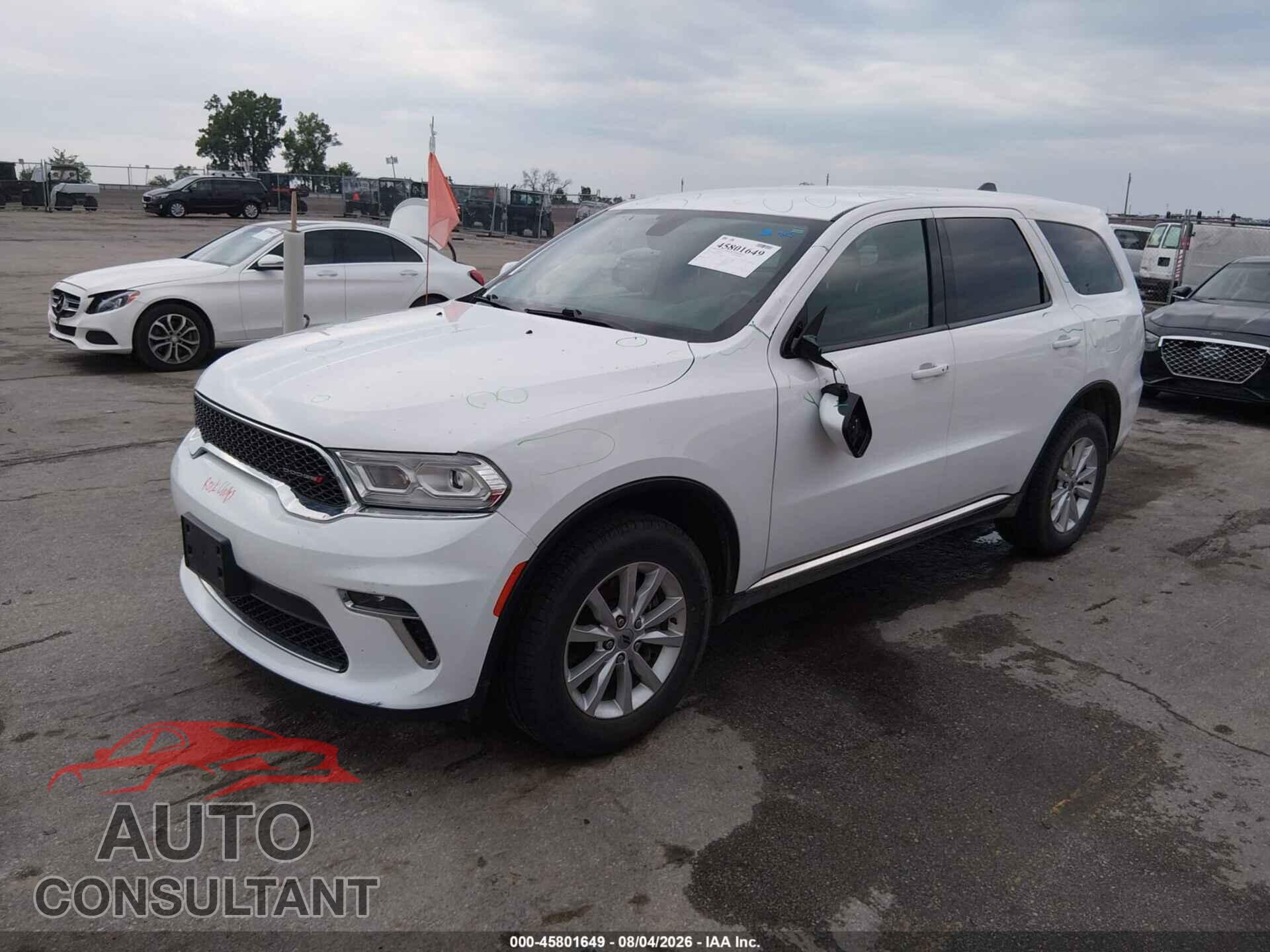 DODGE DURANGO 2021 - 1C4RDJAG6MC557951