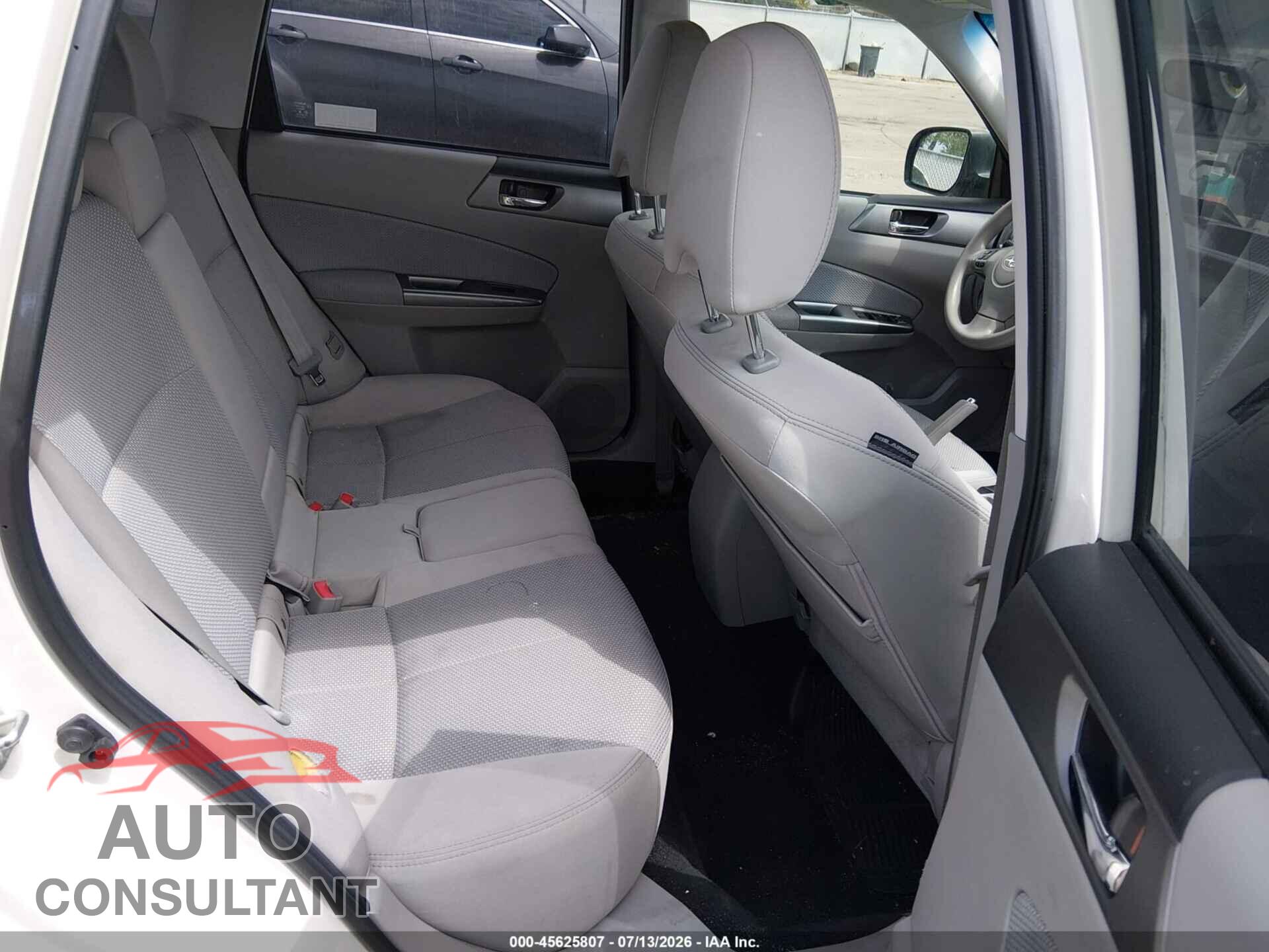SUBARU FORESTER 2012 - JF2SHADC8CH460770