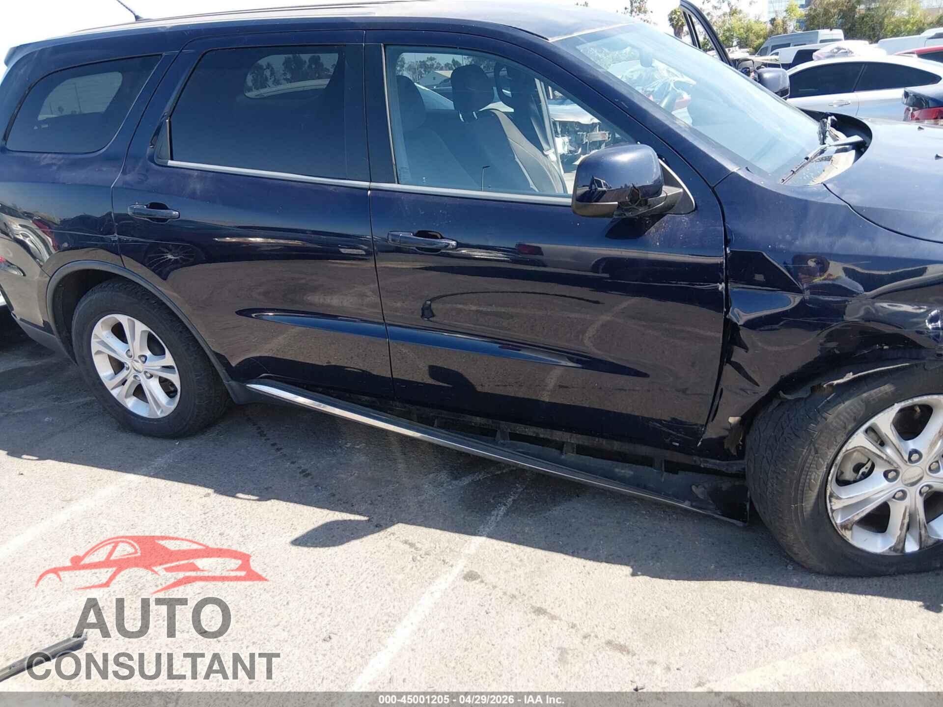 DODGE DURANGO 2013 - 1C4RDHAGXDC678197