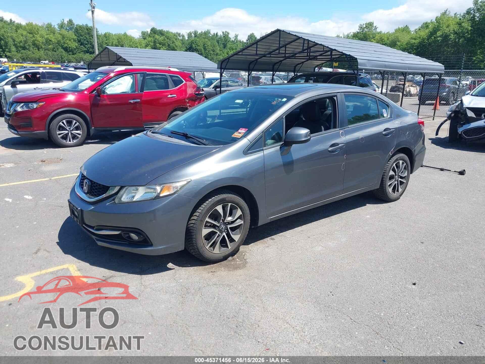 HONDA CIVIC 2013 - 2HGFB2F90DH541560