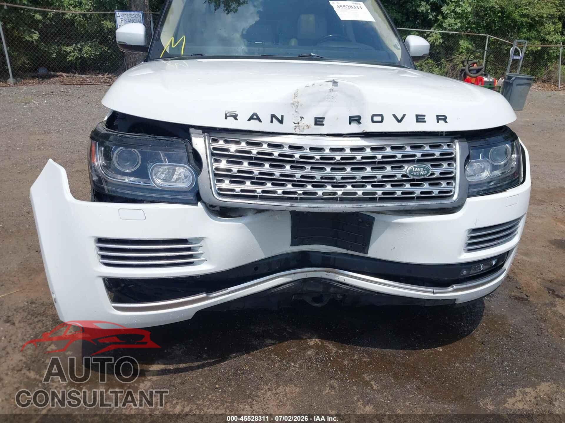 LAND ROVER RANGE ROVER 2014 - SALGV2EFXEA139569