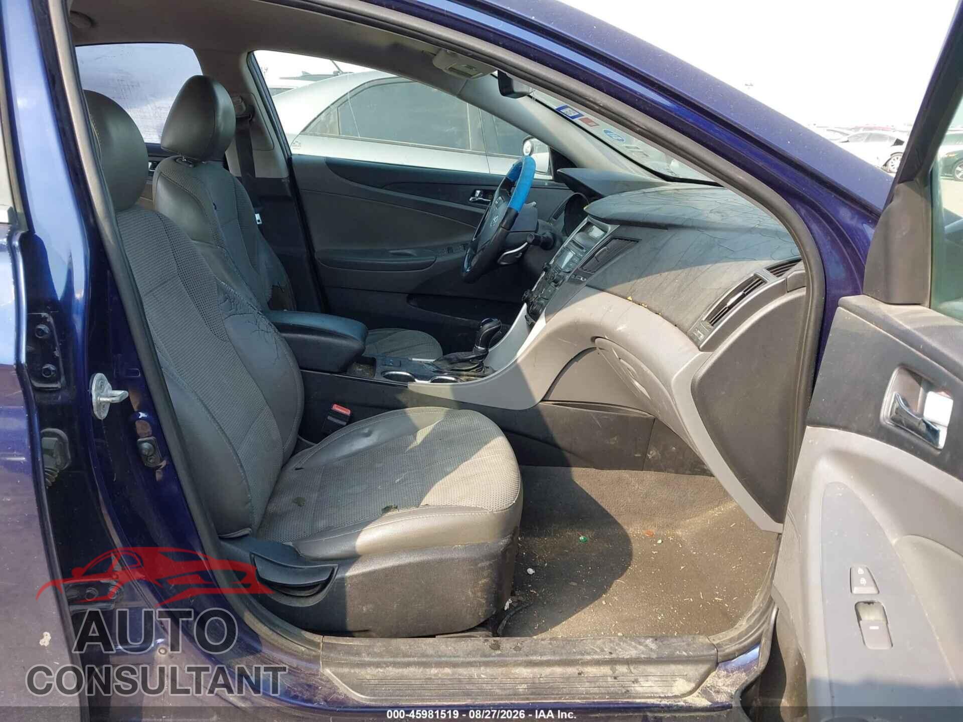 HYUNDAI SONATA 2013 - 5NPEC4AC4DH575885
