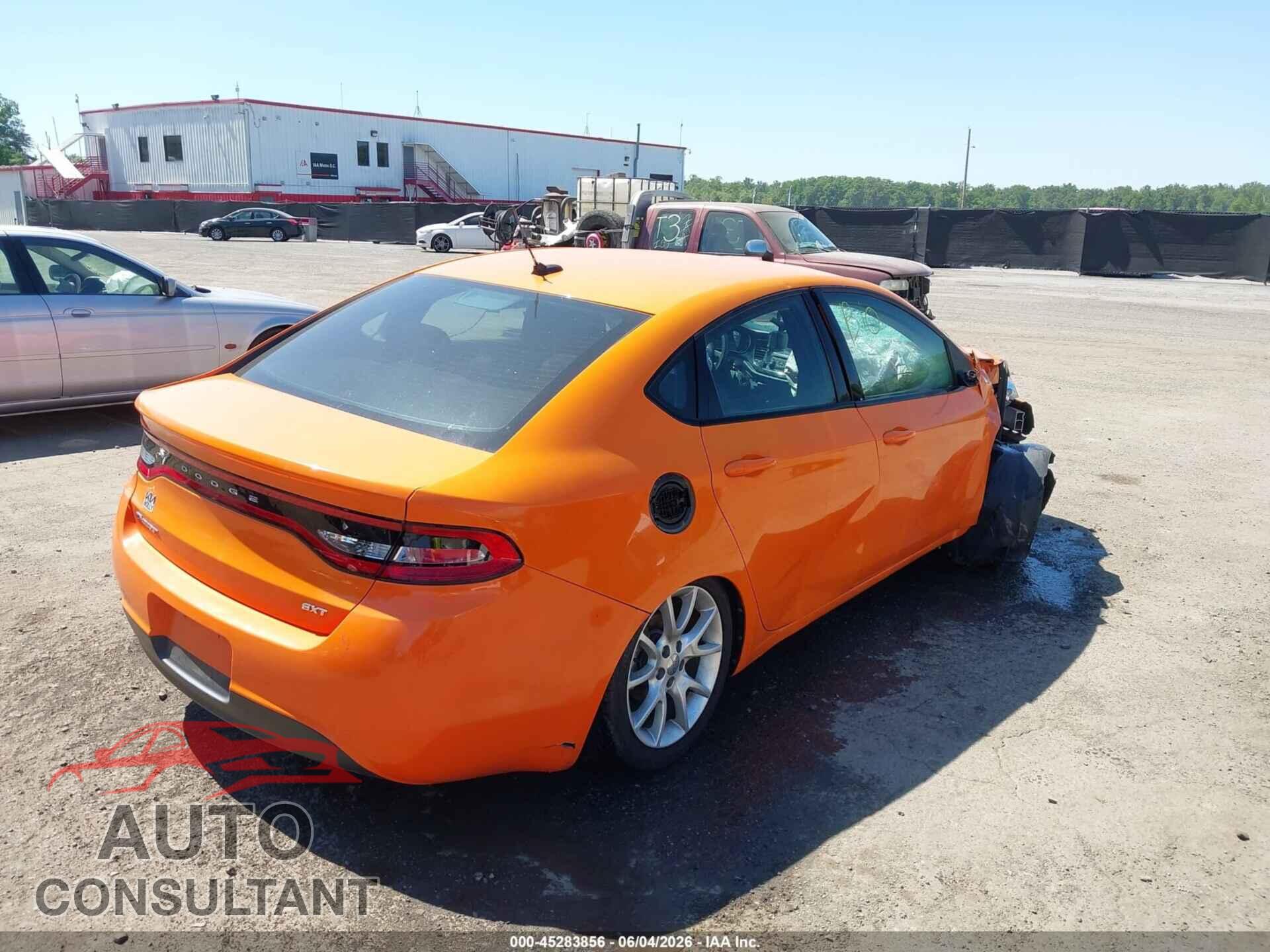 DODGE DART 2013 - 1C3CDFBA0DD171649