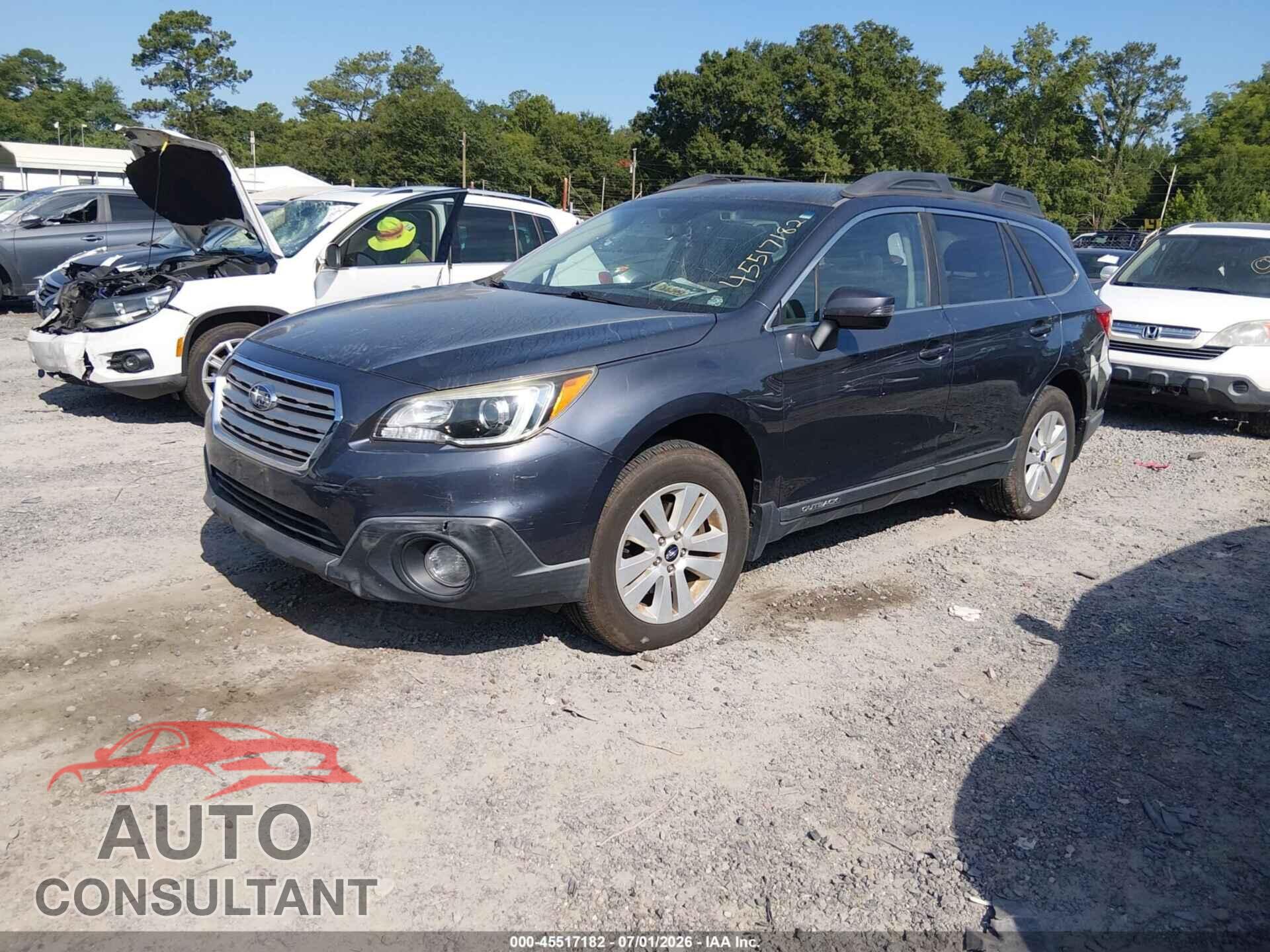 SUBARU OUTBACK 2017 - 4S4BSAFC1H3328091