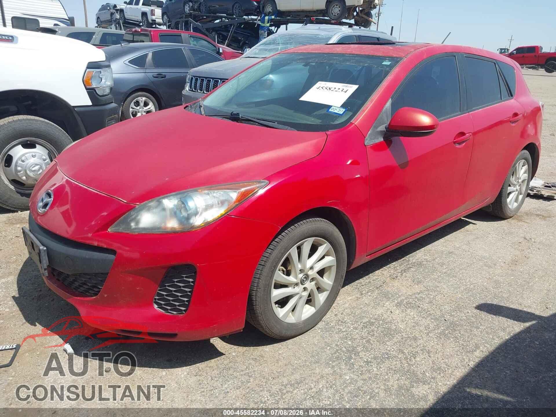 MAZDA MAZDA3 2013 - JM1BL1L76D1720014