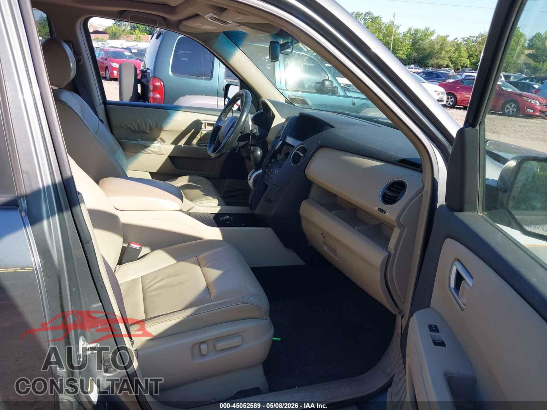 HONDA PILOT 2009 - 5FNYF48619B018653