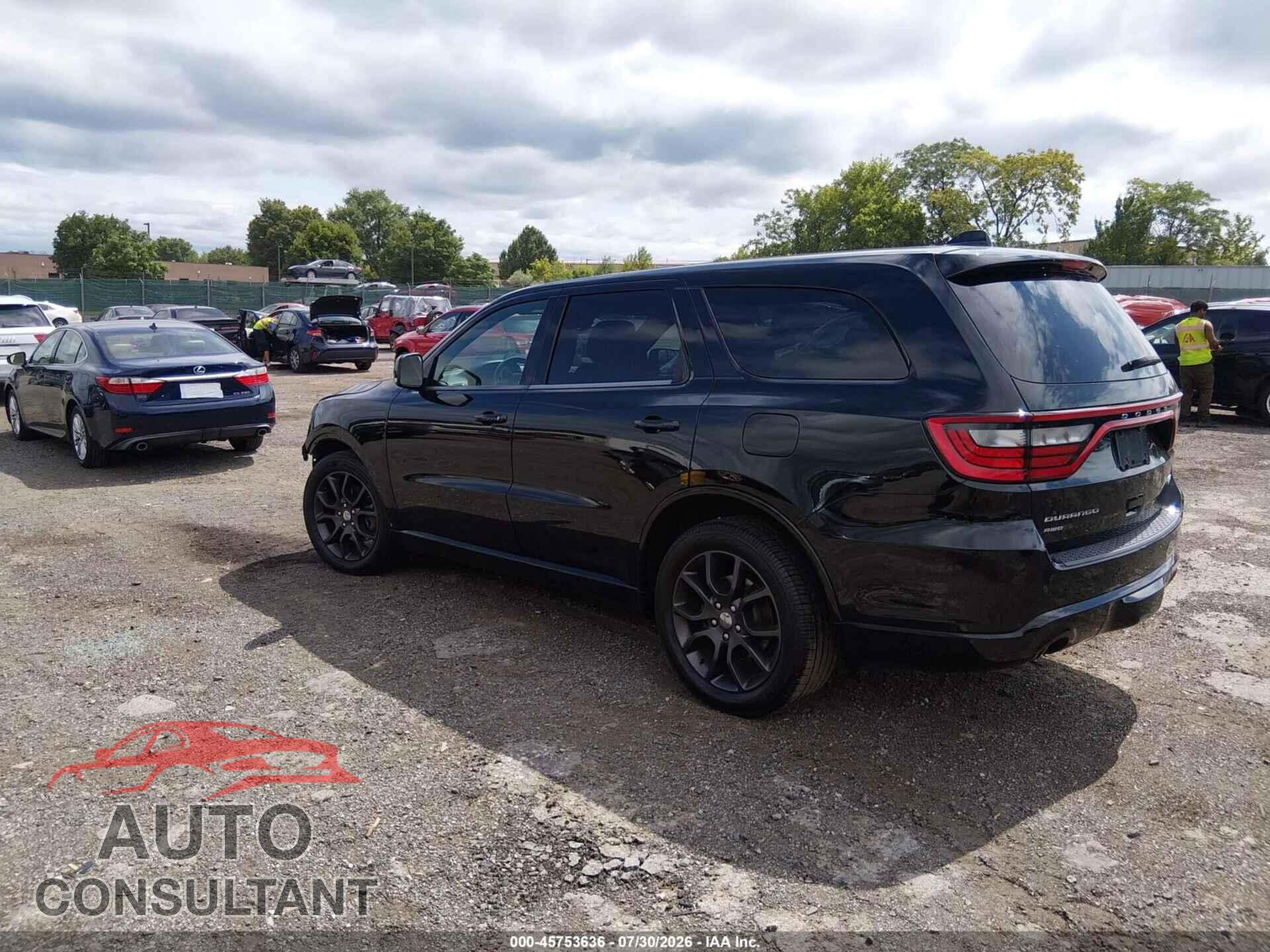 DODGE DURANGO 2017 - 1C4SDJCT6HC879216