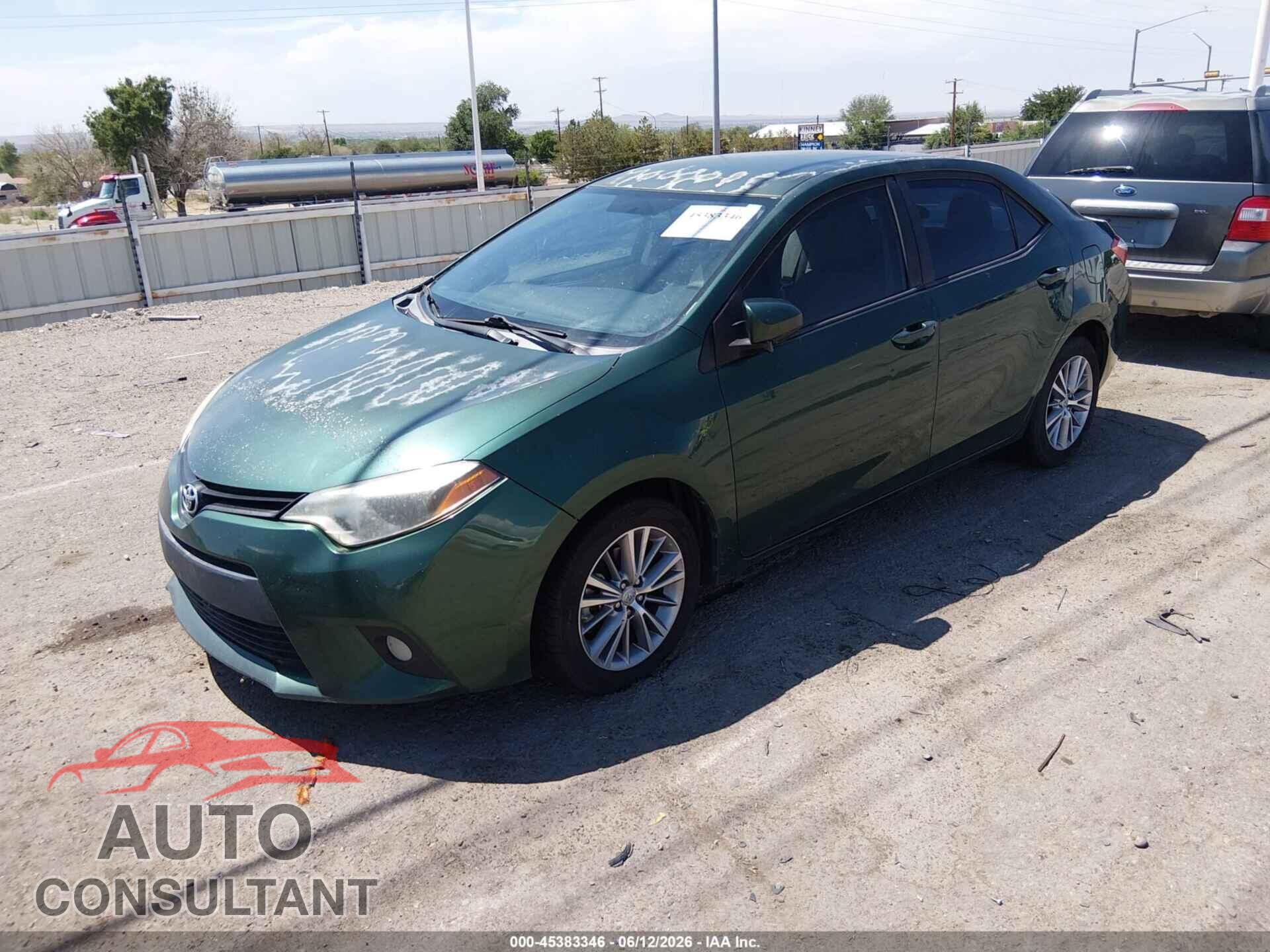 TOYOTA COROLLA 2014 - 2T1BURHE5EC008917
