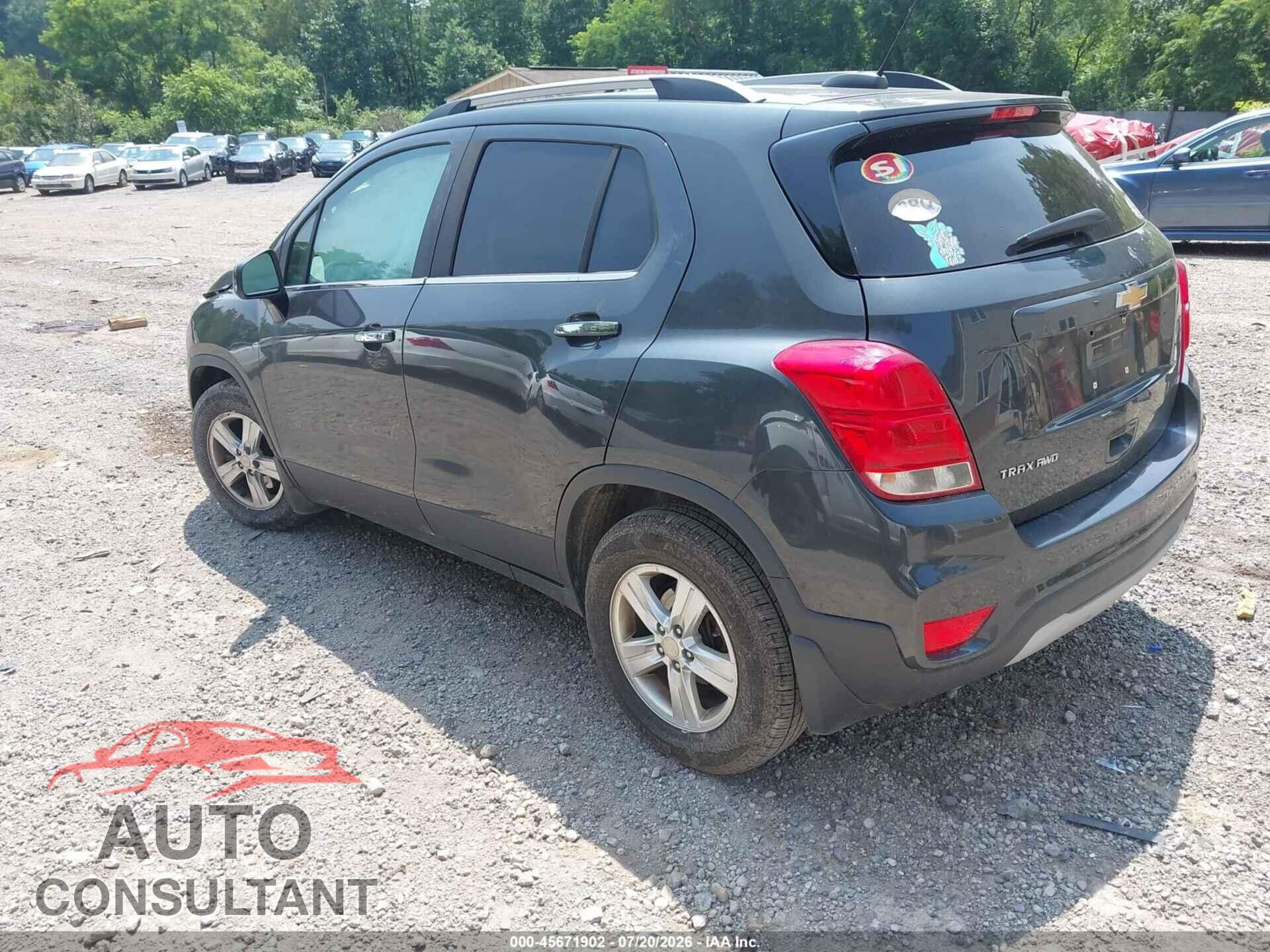 CHEVROLET TRAX 2017 - 3GNCJPSB3HL290645
