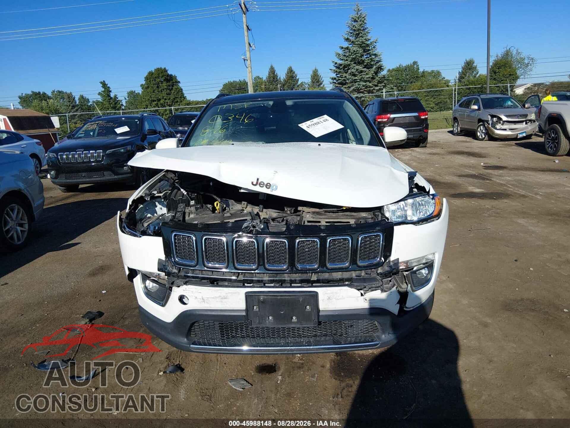 JEEP COMPASS 2018 - 3C4NJDCB2JT190346