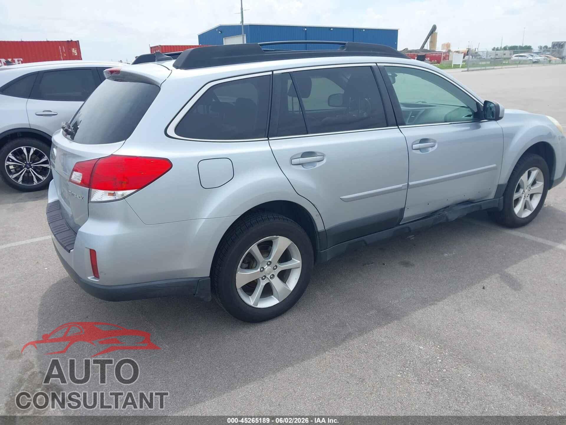 SUBARU OUTBACK 2013 - 4S4BRCLC4D3223616