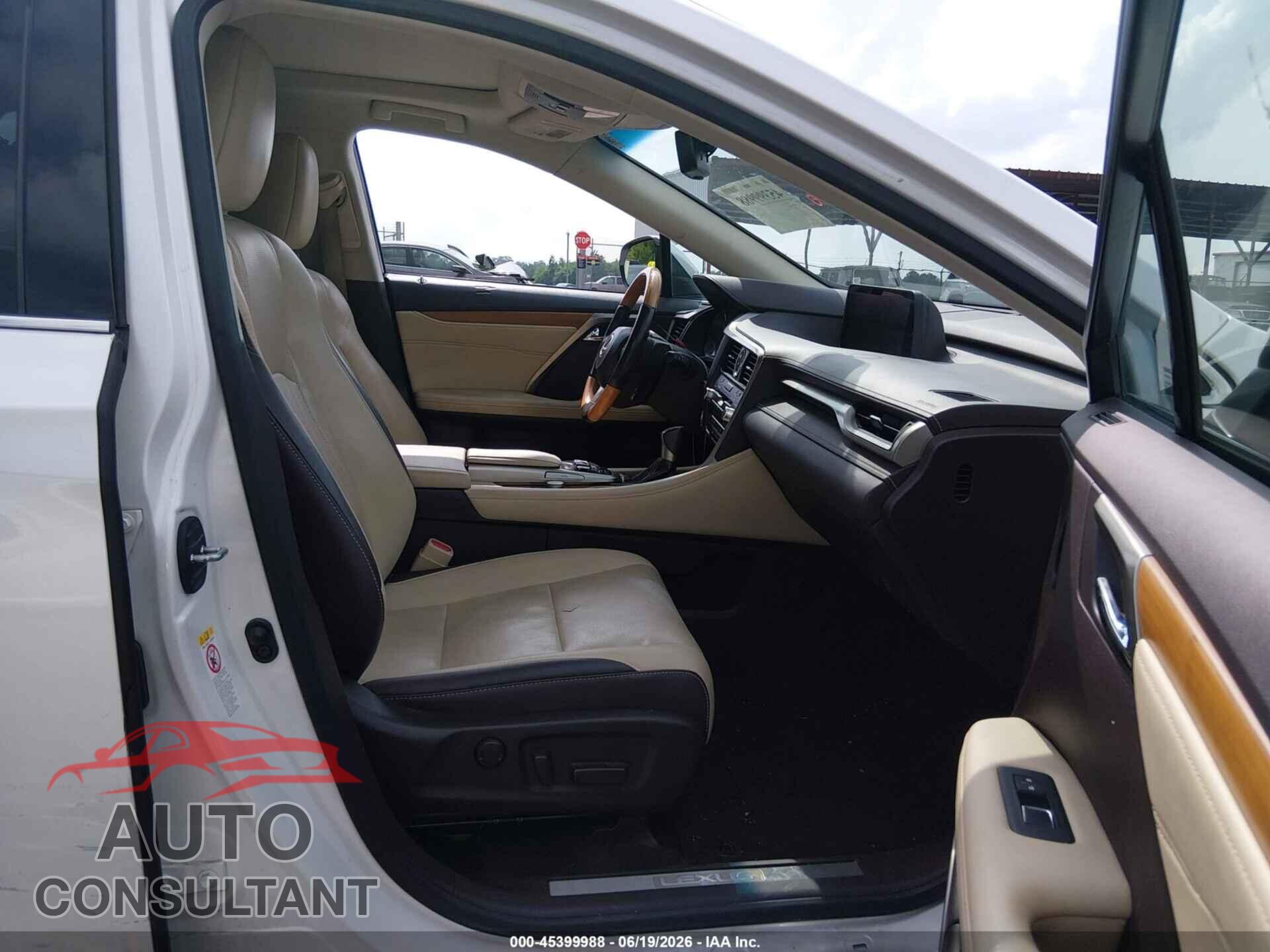 LEXUS RX 350 2017 - 2T2ZZMCA9HC055973