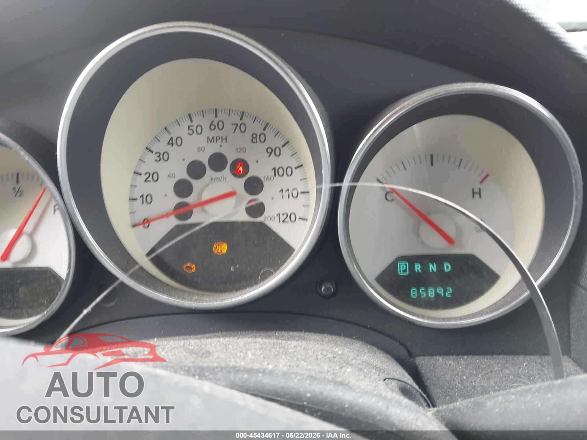 DODGE CALIBER 2009 - 1B3HB28A89D151987