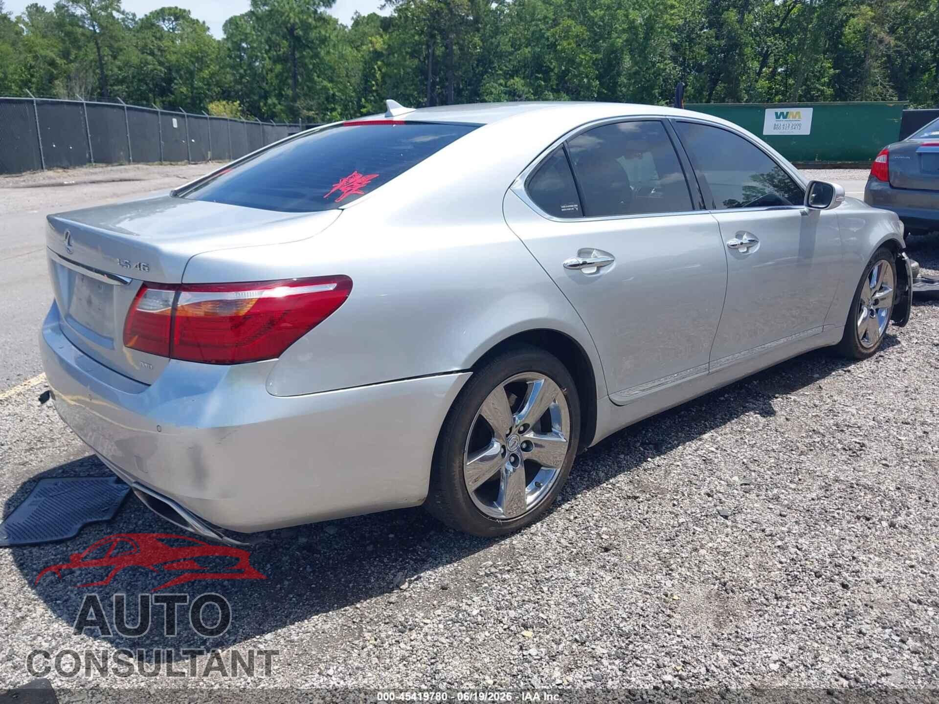 LEXUS LS 460 2012 - JTHCL5EF3C5015029