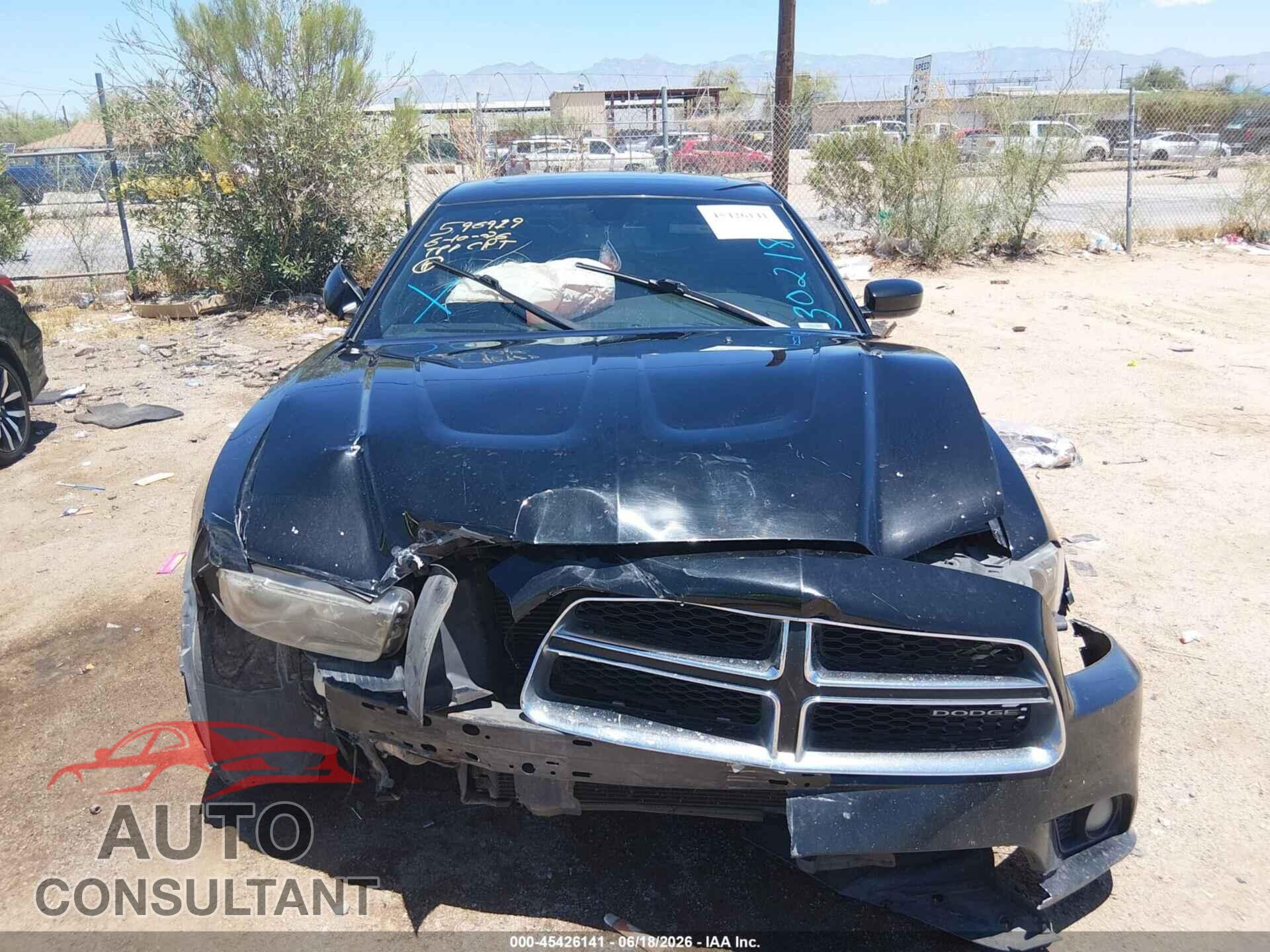 DODGE CHARGER 2012 - 2C3CDXCT1CH302188