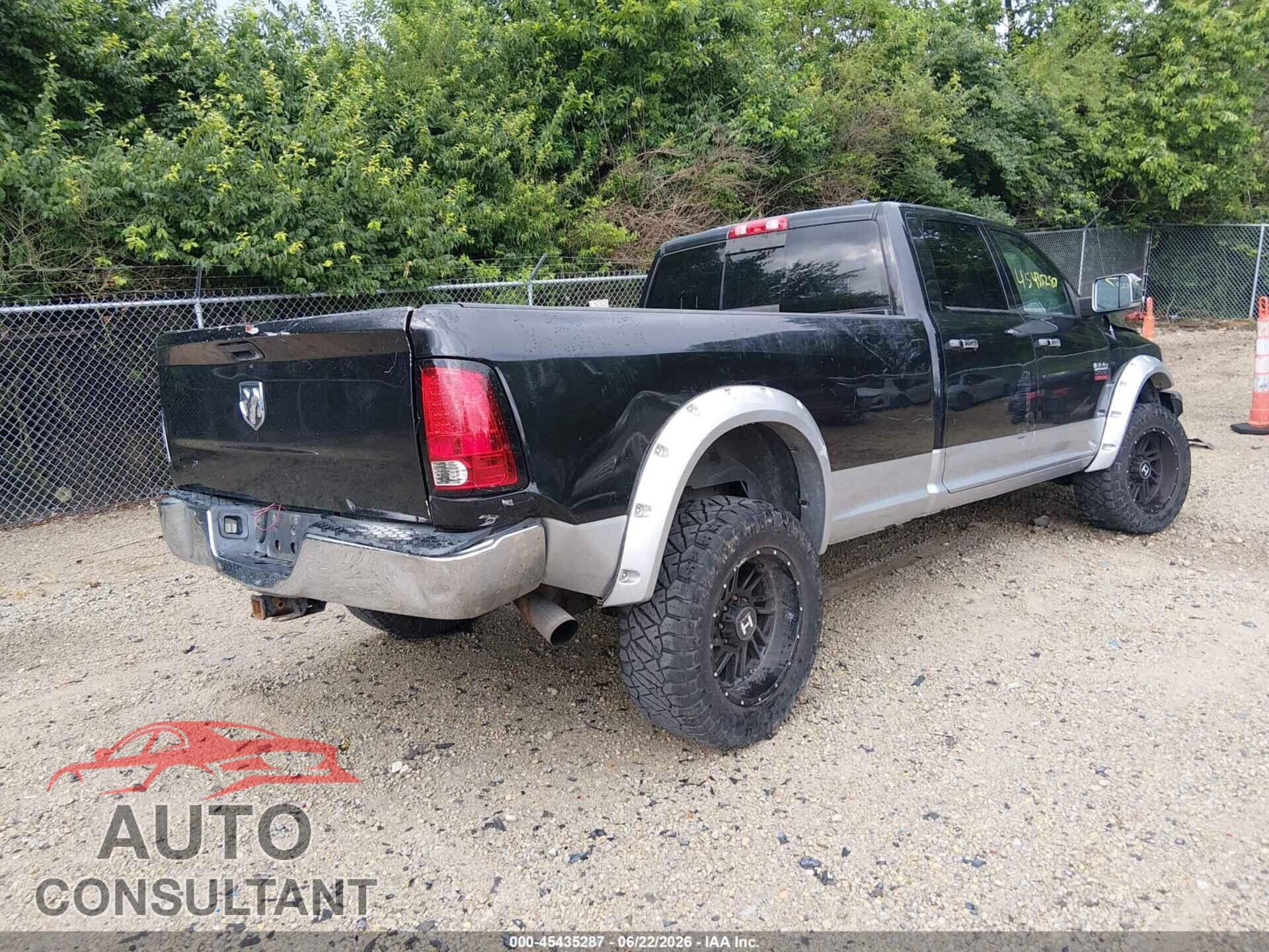DODGE RAM 2500 2010 - 3D7UT2CL6AG106854