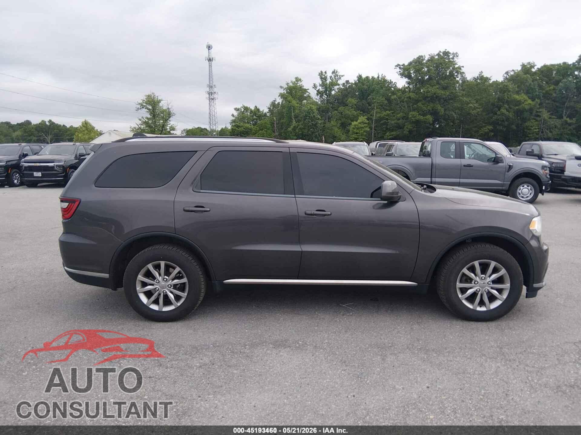 DODGE DURANGO 2017 - 1C4RDJAG6HC883691