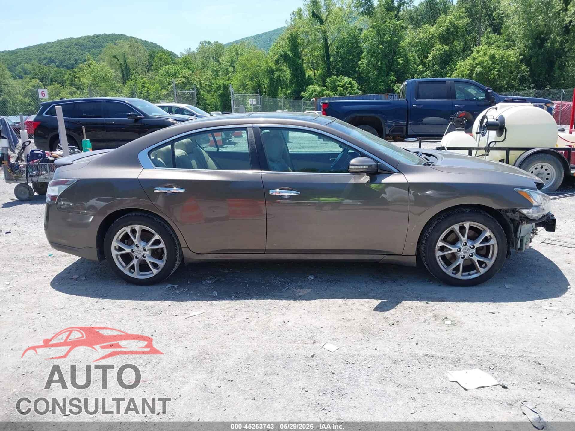 NISSAN MAXIMA 2012 - 1N4AA5AP0CC820162