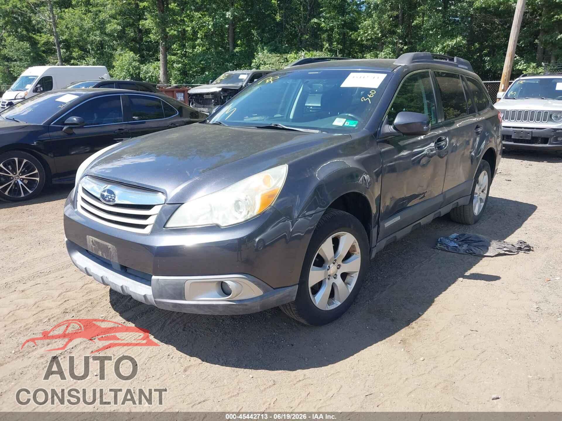 SUBARU OUTBACK 2011 - 4S4BRBCC9B3328515