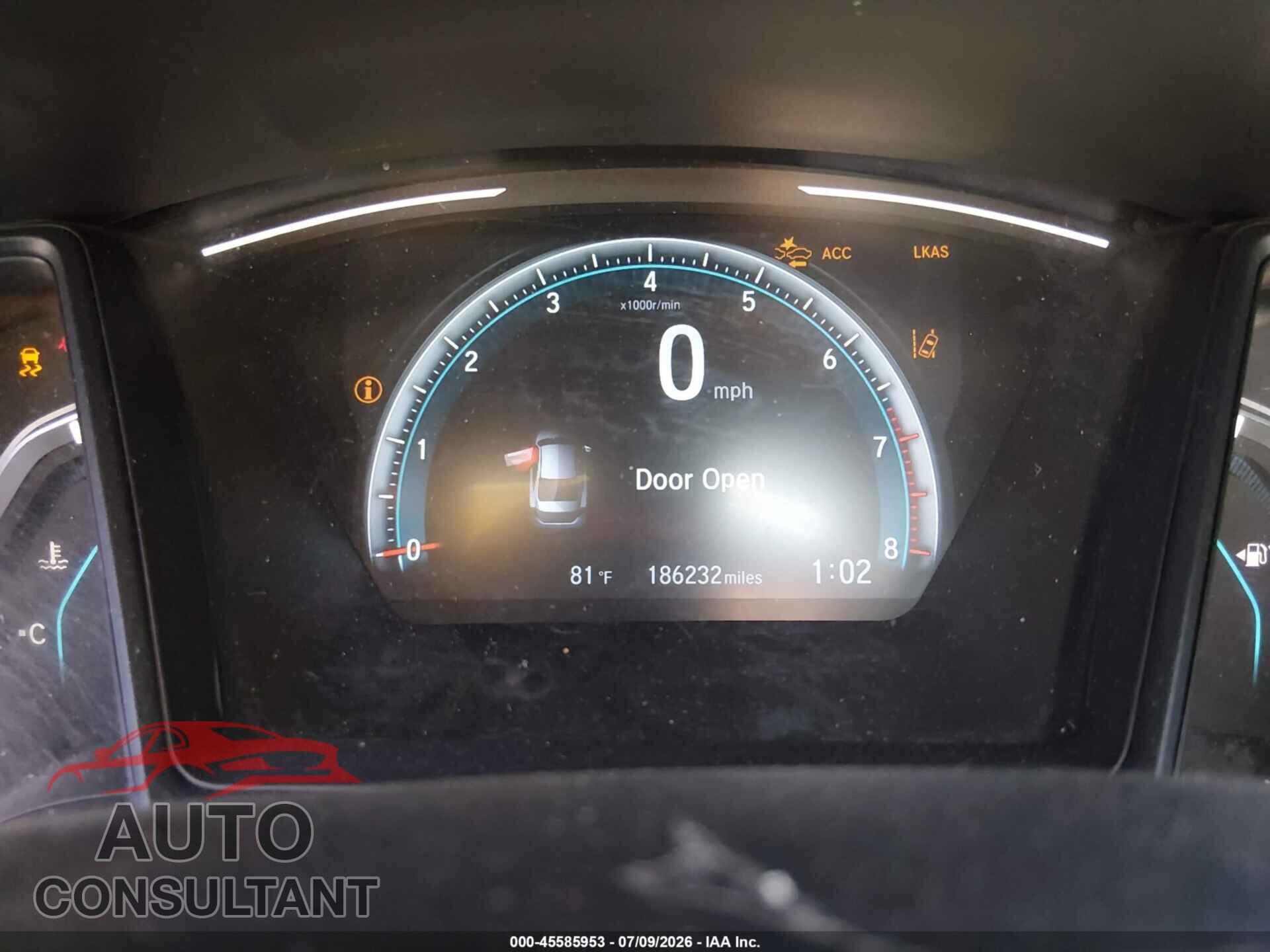 HONDA CIVIC 2017 - 2HGFC2F60HH546055