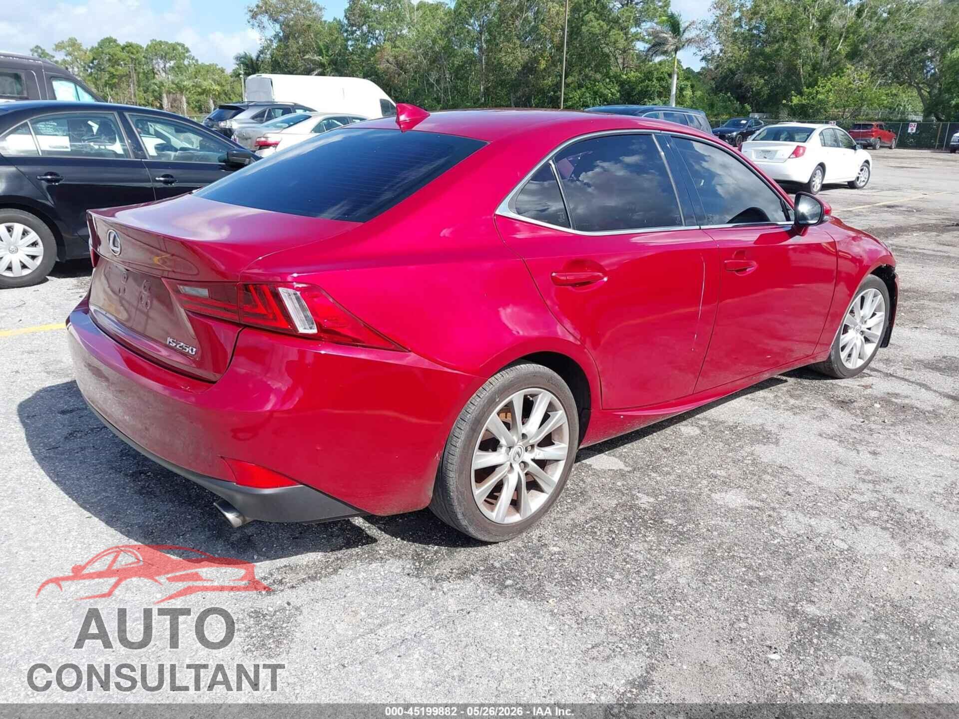 LEXUS IS 250 2015 - JTHBF1D24F5045214