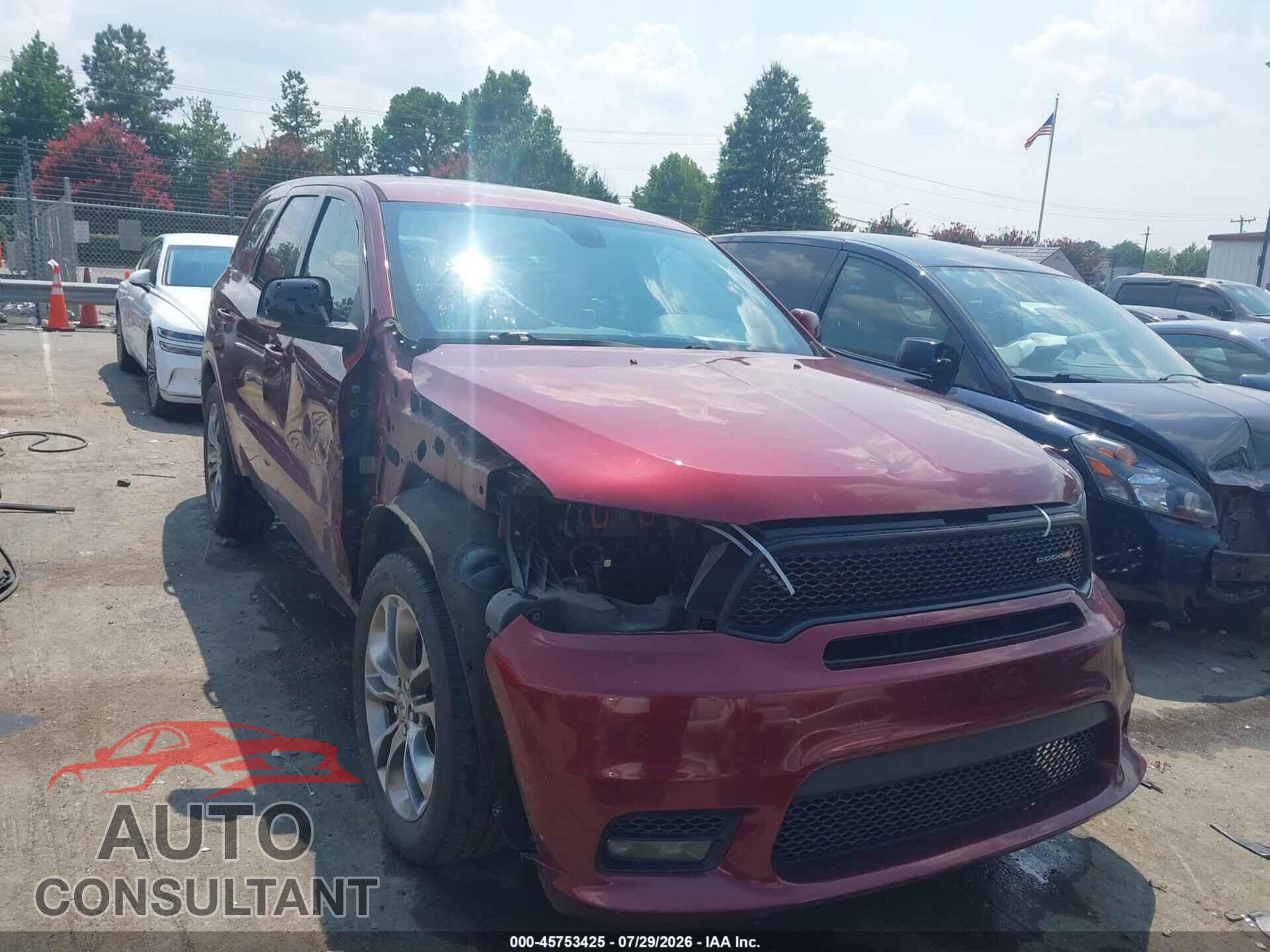 DODGE DURANGO 2019 - 1C4RDHDG0KC556926