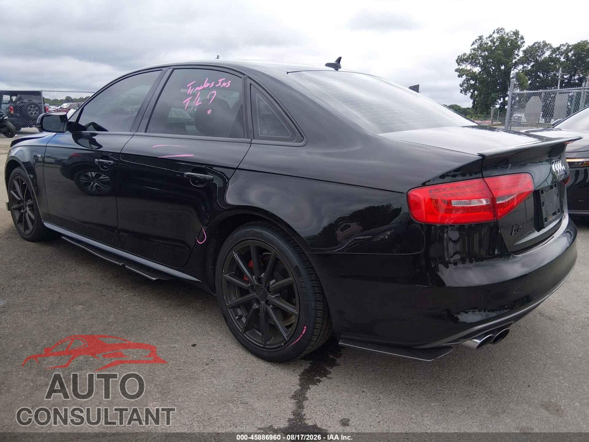 AUDI A4 2016 - WAUBFAFL4GN009082