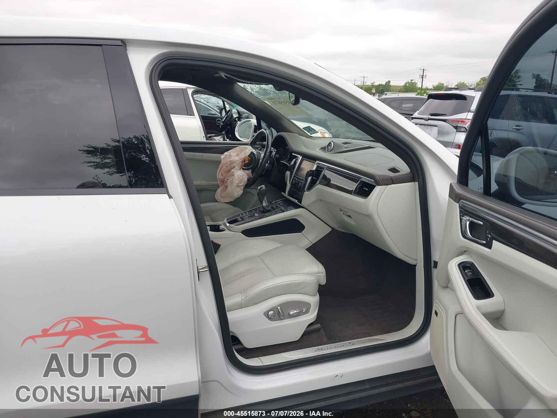 PORSCHE MACAN 2016 - WP1AB2A55GLB50391