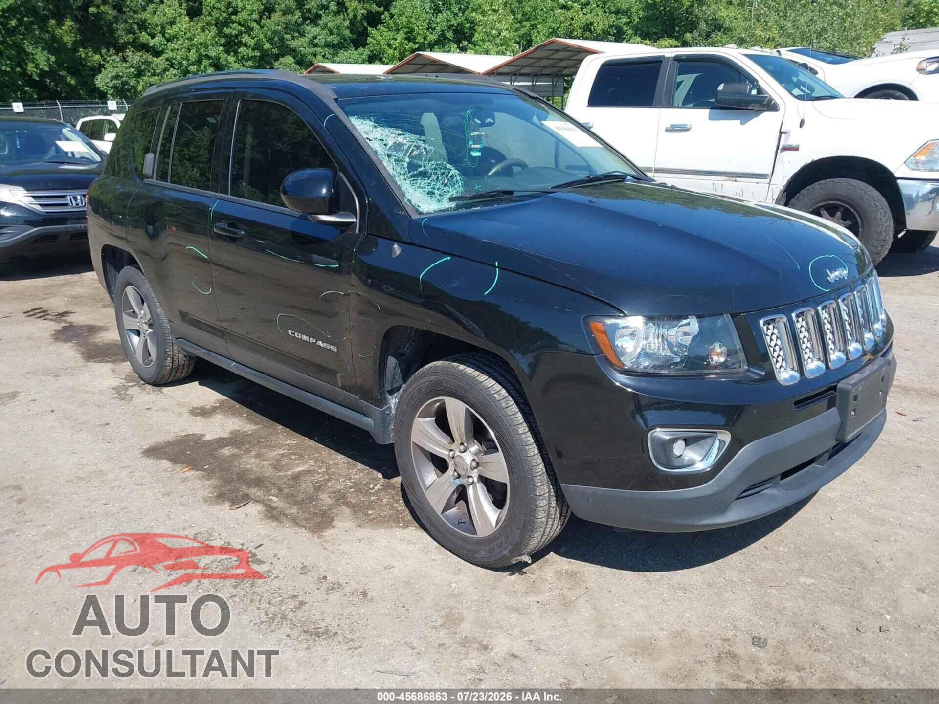 JEEP COMPASS 2017 - 1C4NJDEB4HD176512