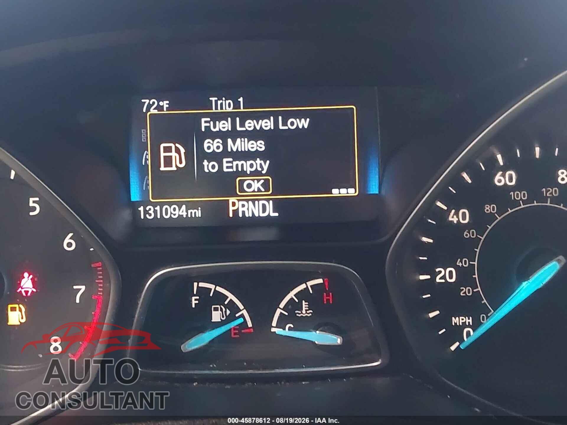FORD FOCUS 2016 - 1FADP3F2XGL329410