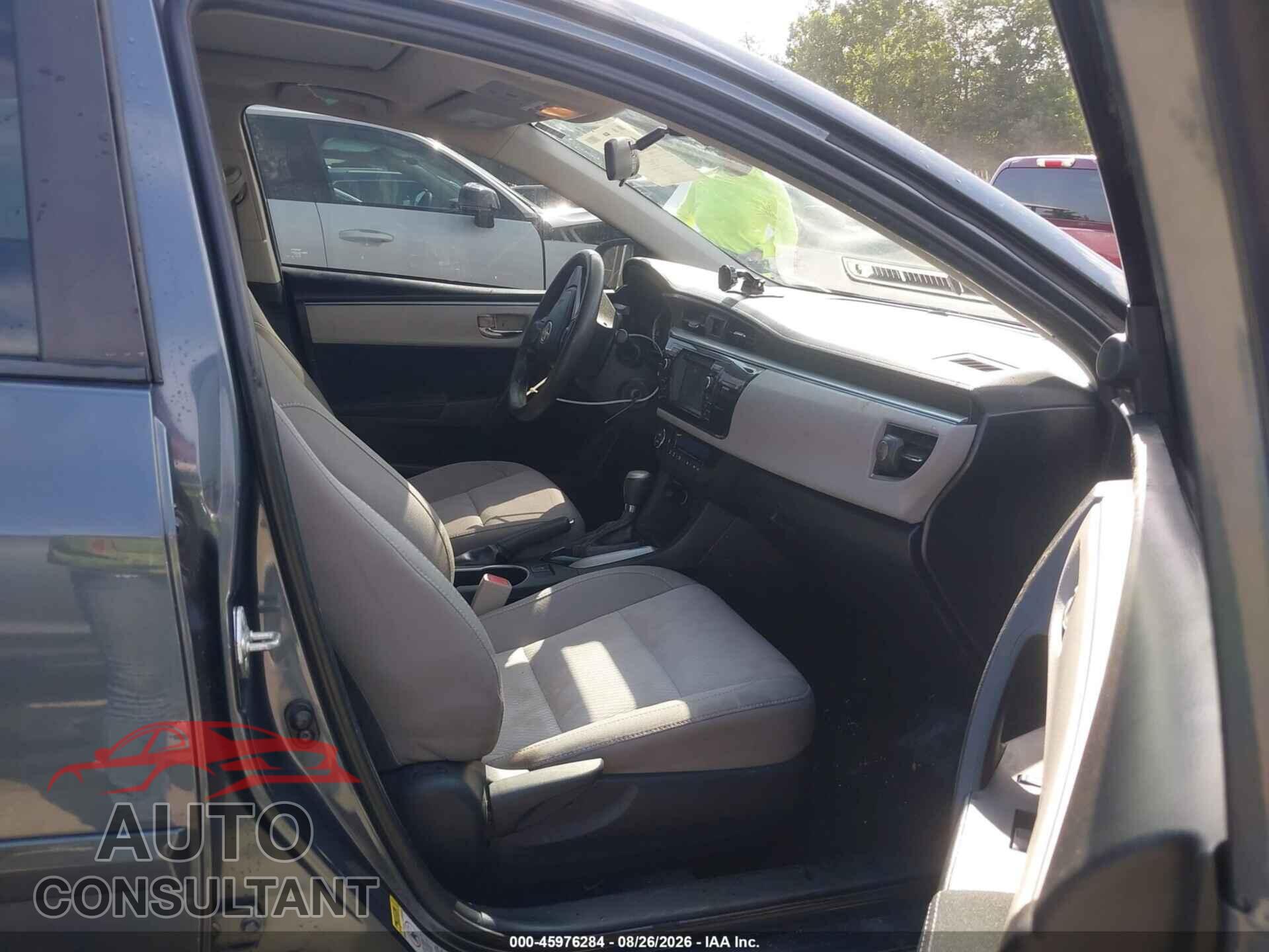 TOYOTA COROLLA 2015 - 2T1BURHE1FC295027